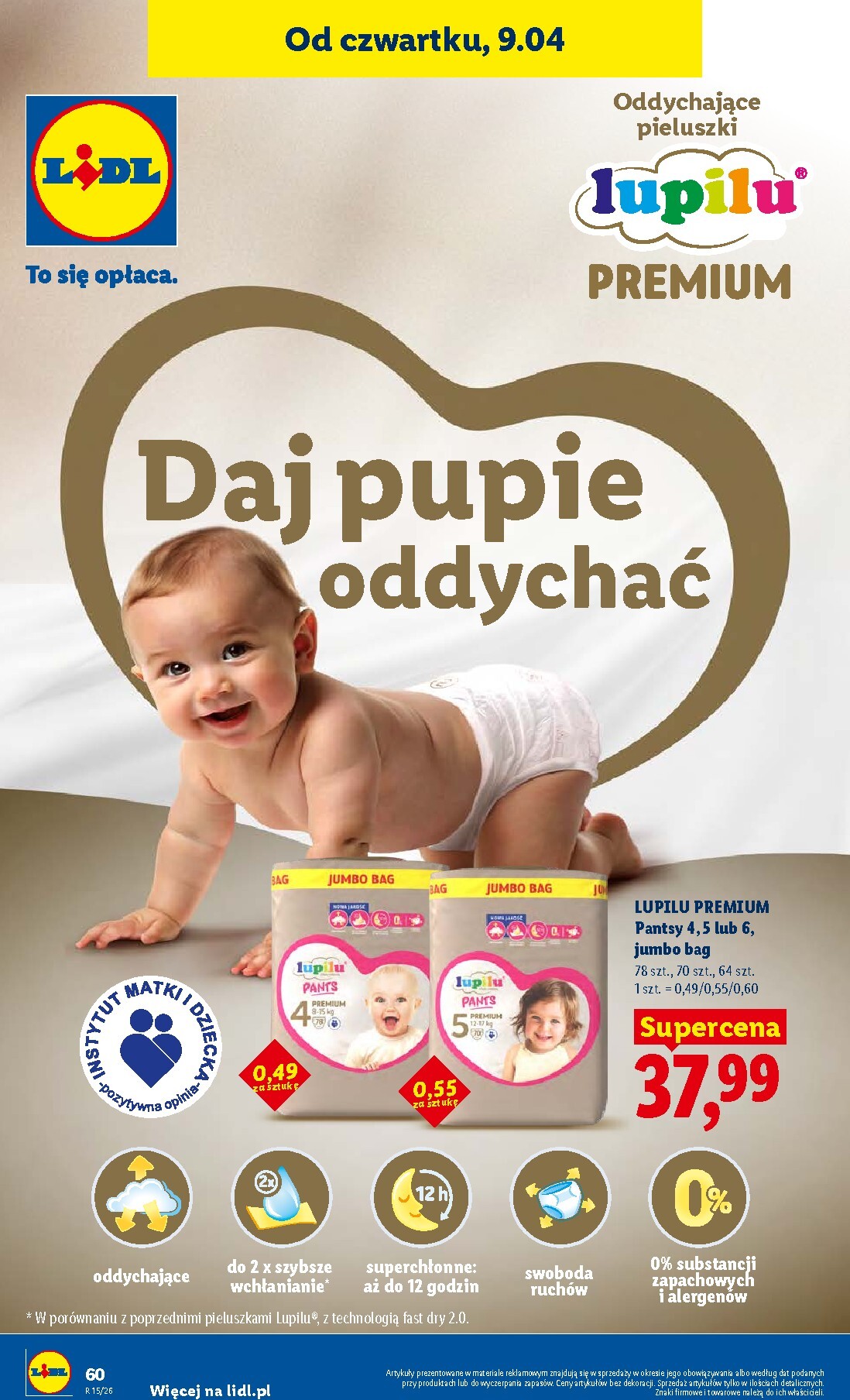 lidl - Nowa gazetka Lidl ważna od 09.04.2026 do 11.04.2026 - page: 60