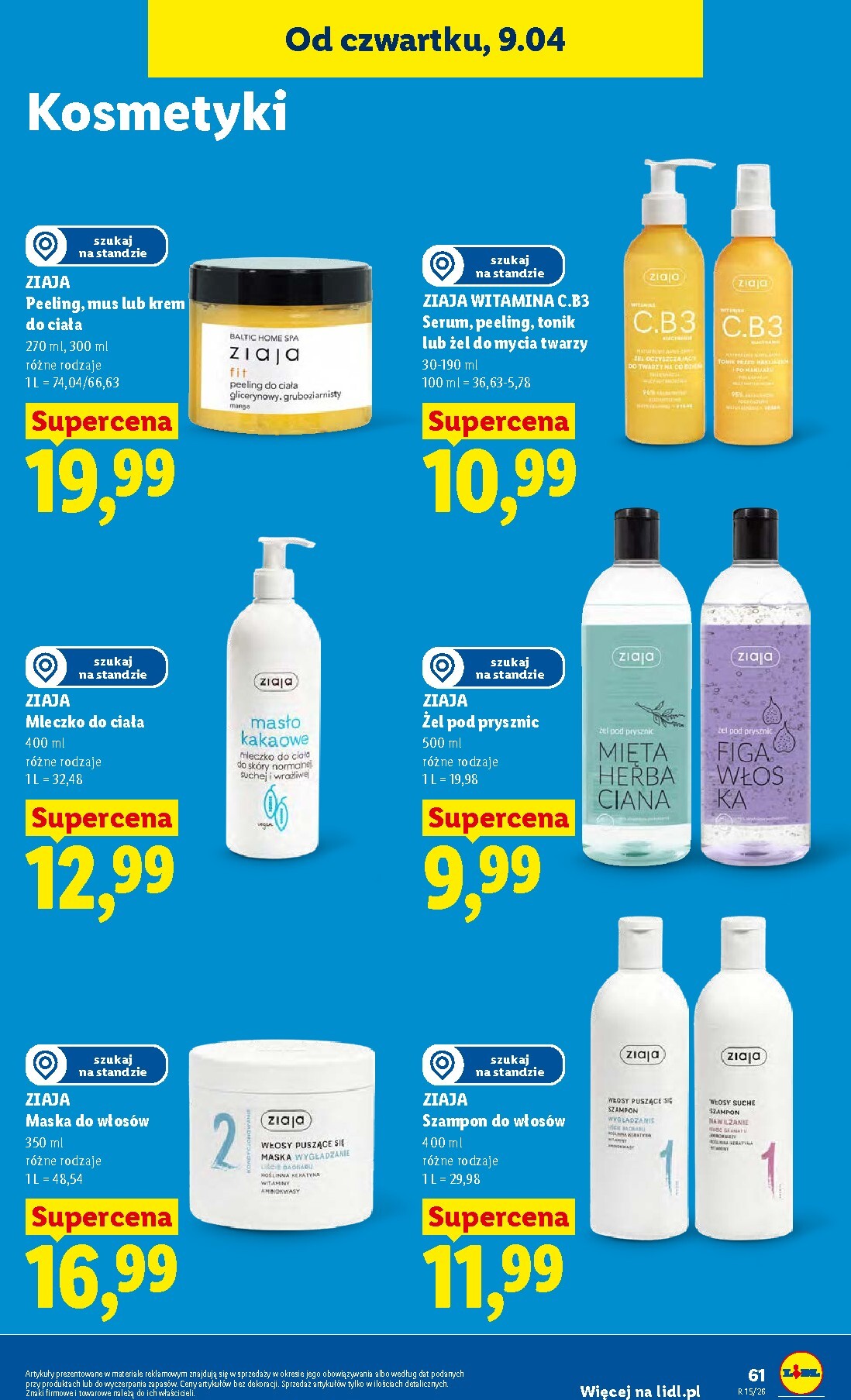 lidl - Nowa gazetka Lidl ważna od 09.04.2026 do 11.04.2026 - page: 61