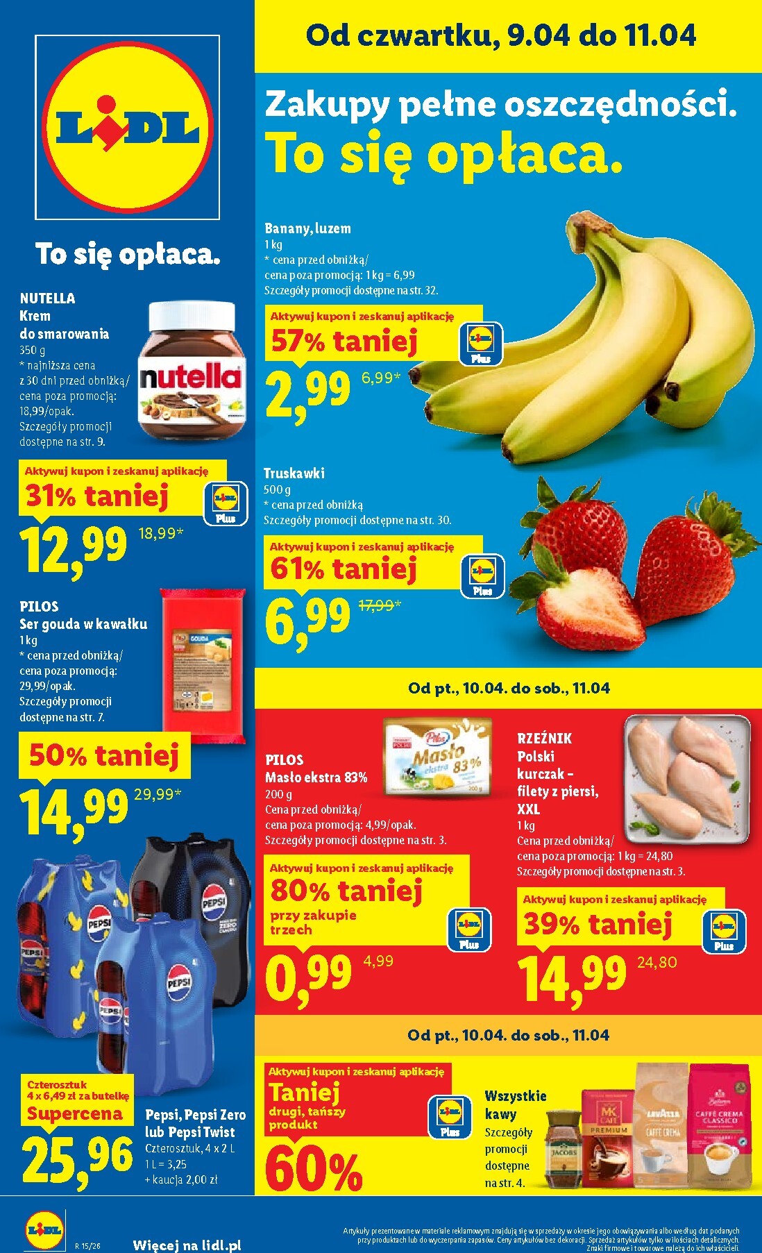 lidl - Nowa gazetka Lidl ważna od 09.04.2026 do 11.04.2026