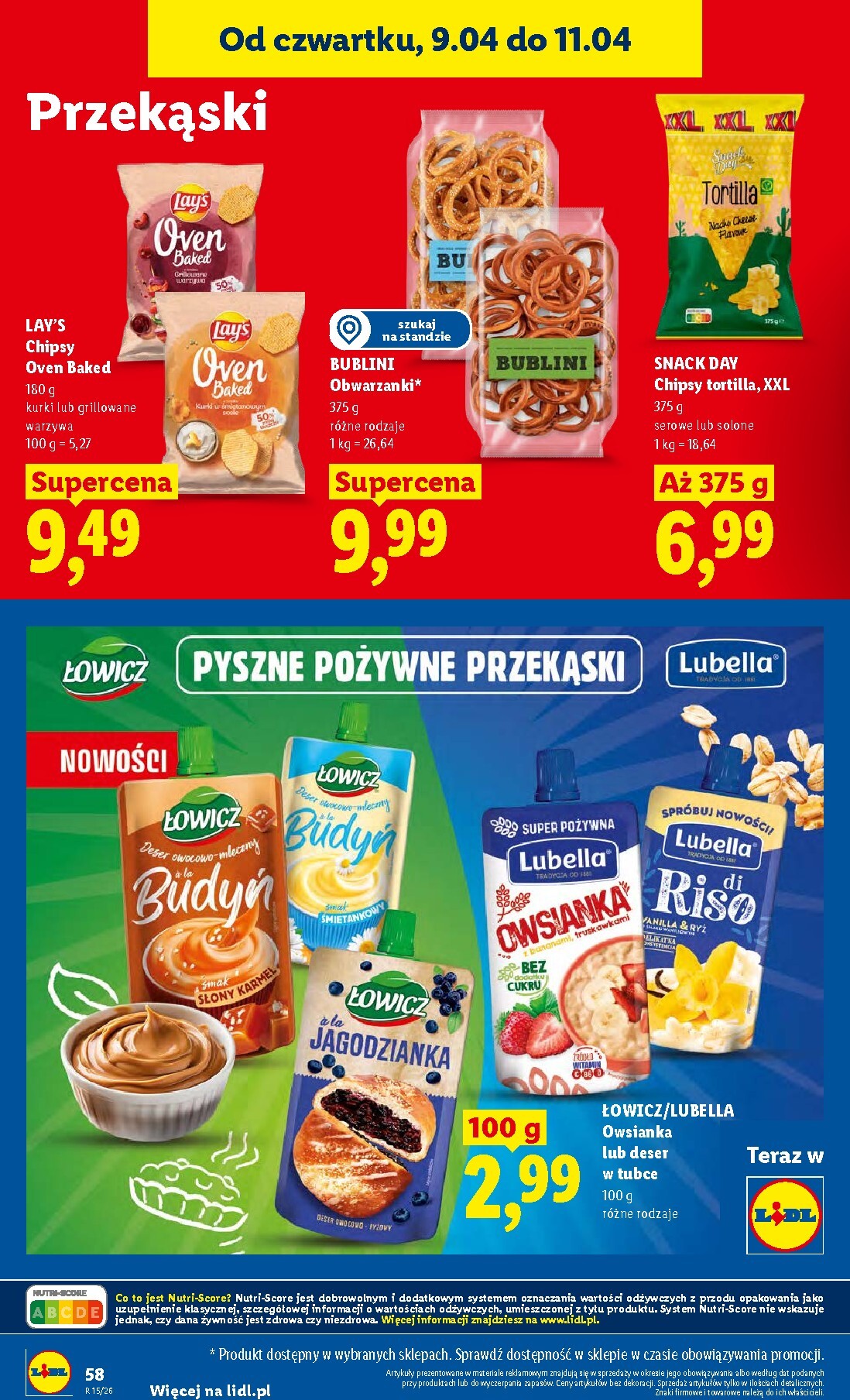 lidl - Nowa gazetka Lidl ważna od 09.04.2026 do 11.04.2026 - page: 58