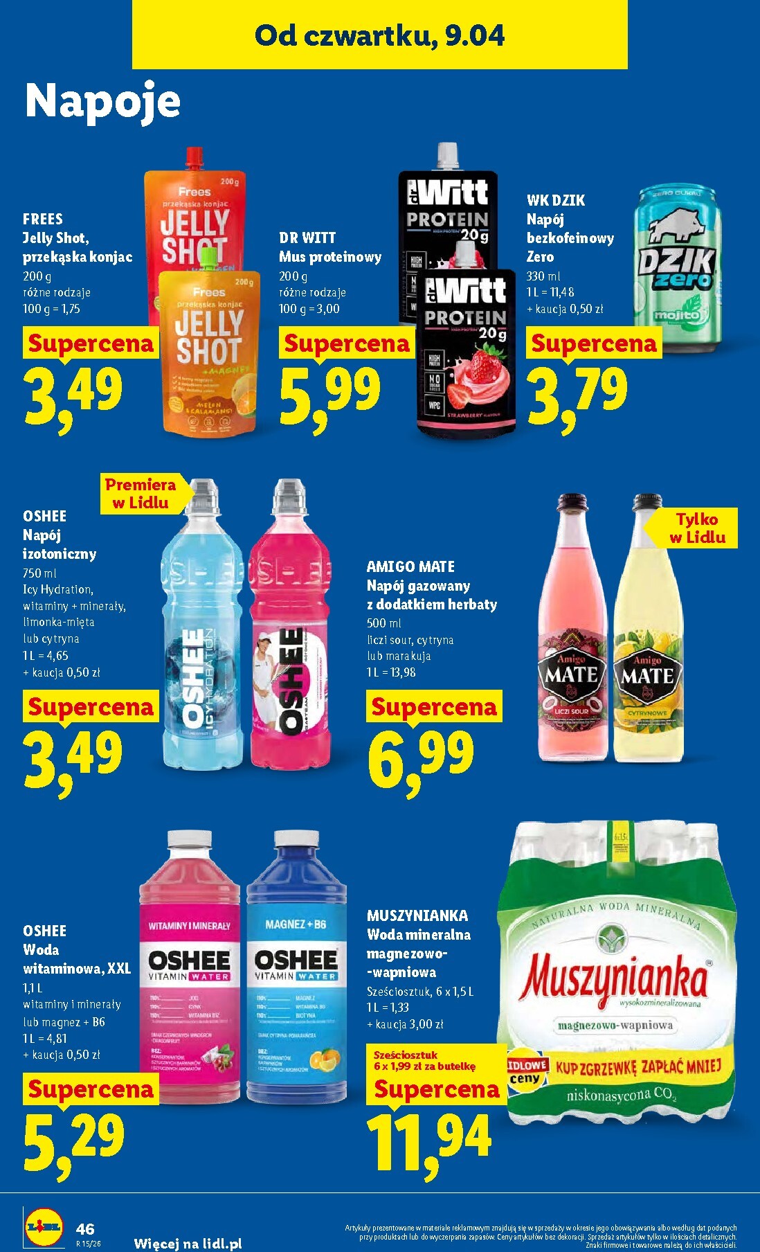 lidl - Nowa gazetka Lidl ważna od 09.04.2026 do 11.04.2026 - page: 46