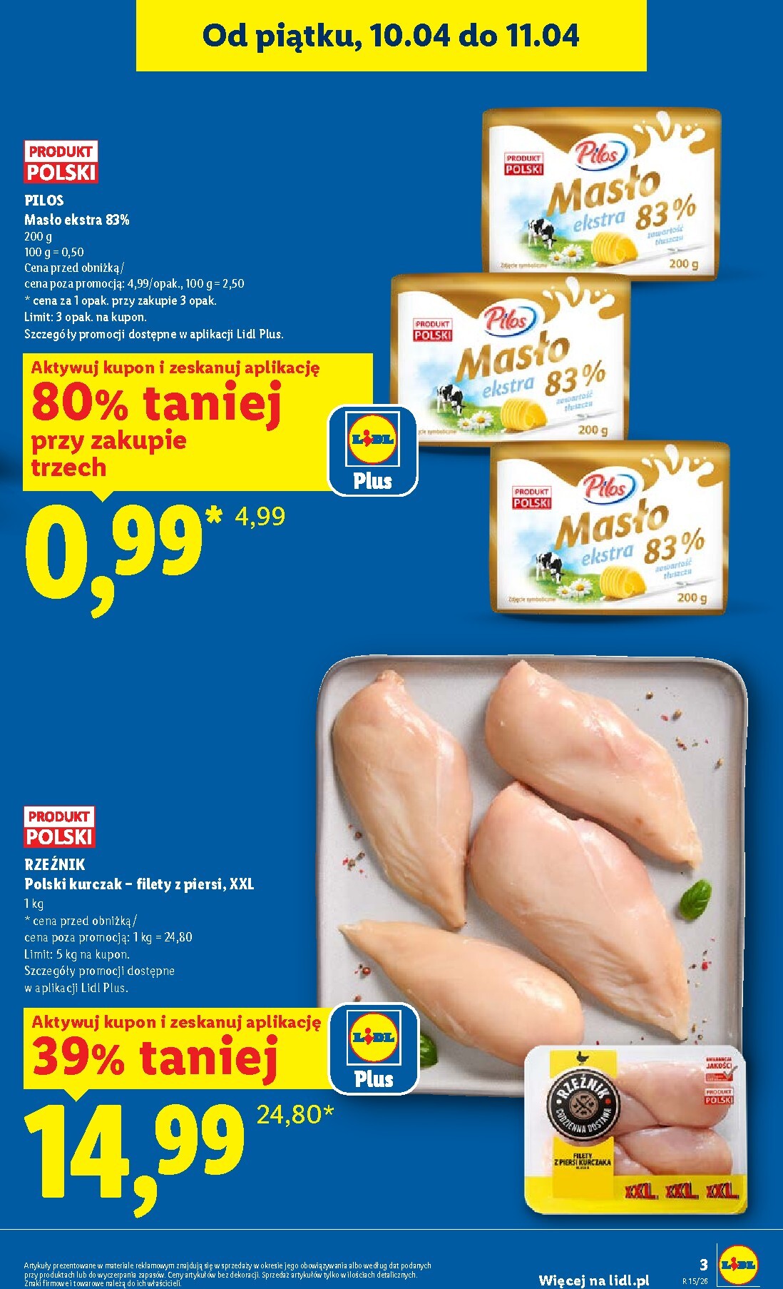 lidl - Nowa gazetka Lidl ważna od 09.04.2026 do 11.04.2026 - page: 3