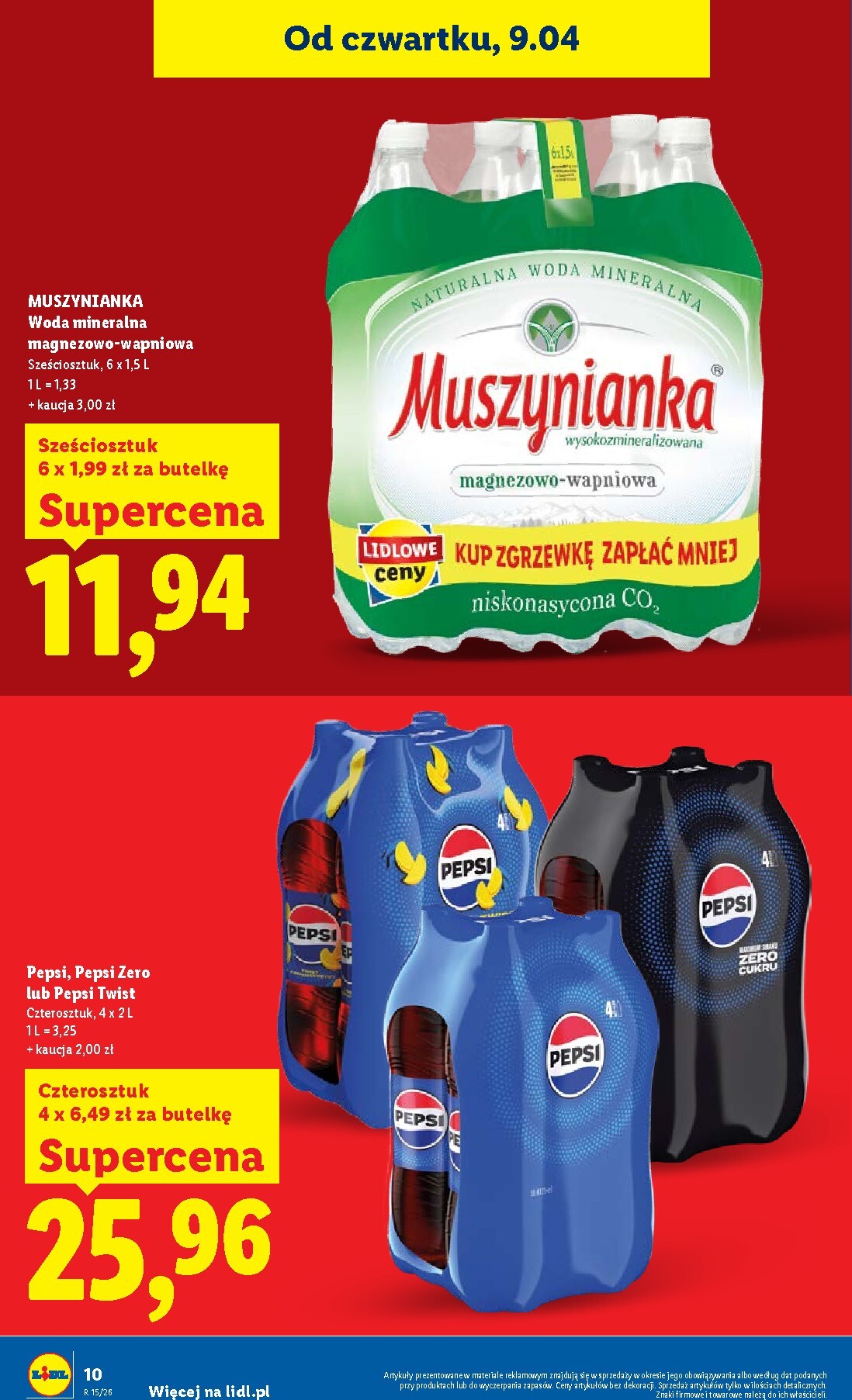 lidl - Nowa gazetka Lidl ważna od 09.04.2026 do 11.04.2026 - page: 10