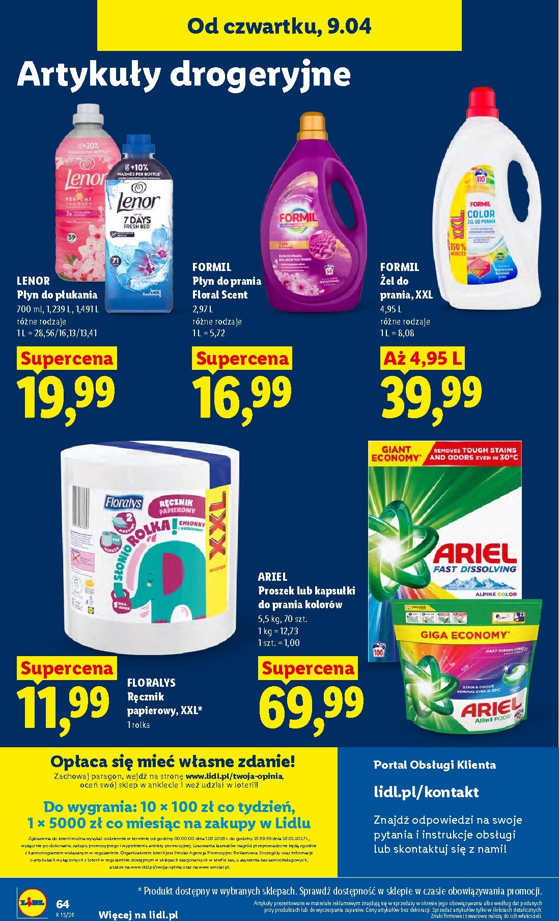 lidl - Nowa gazetka Lidl ważna od 09.04.2026 do 11.04.2026 - page: 64