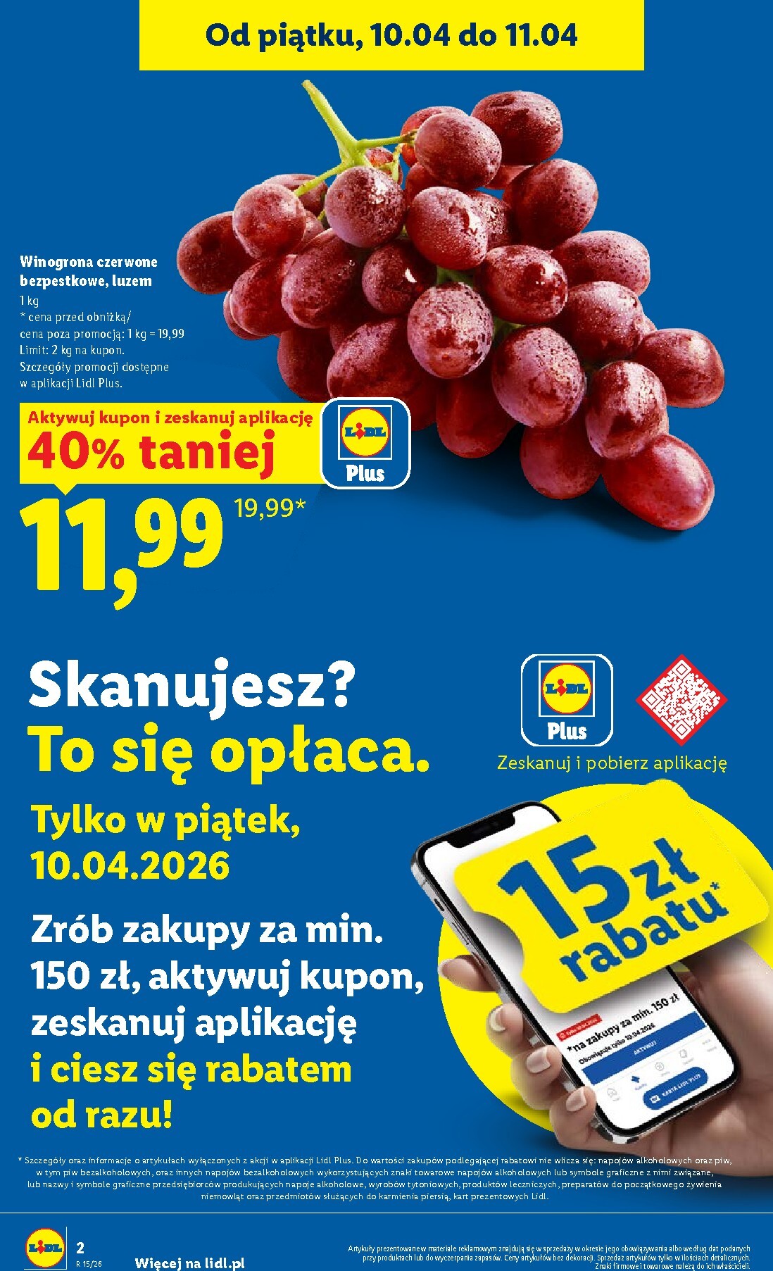 lidl - Nowa gazetka Lidl ważna od 09.04.2026 do 11.04.2026 - page: 2