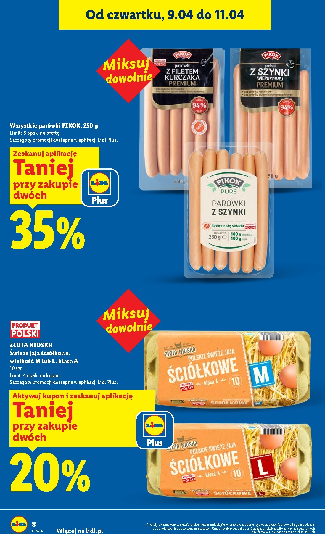 lidl - Nowa gazetka Lidl ważna od 09.04.2026 do 11.04.2026 - page: 8