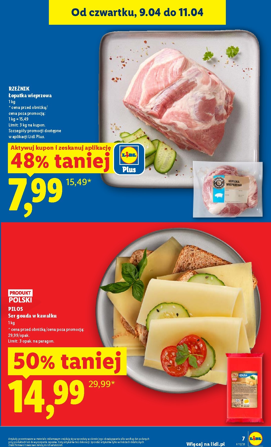 lidl - Nowa gazetka Lidl ważna od 09.04.2026 do 11.04.2026 - page: 7