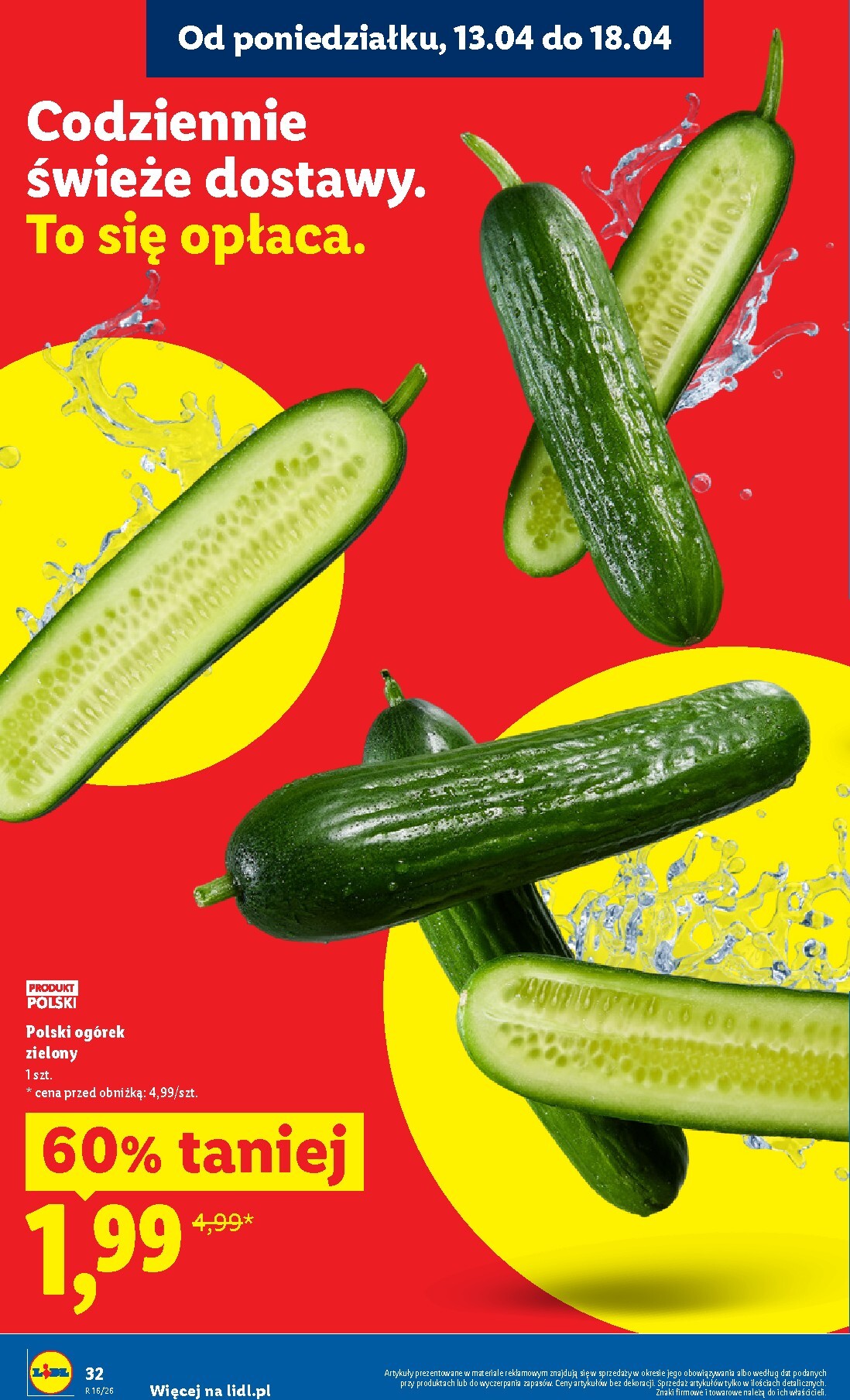 lidl - Nowa gazetka Lidl ważna od 13.04.2026 do 15.04.2026 - page: 32