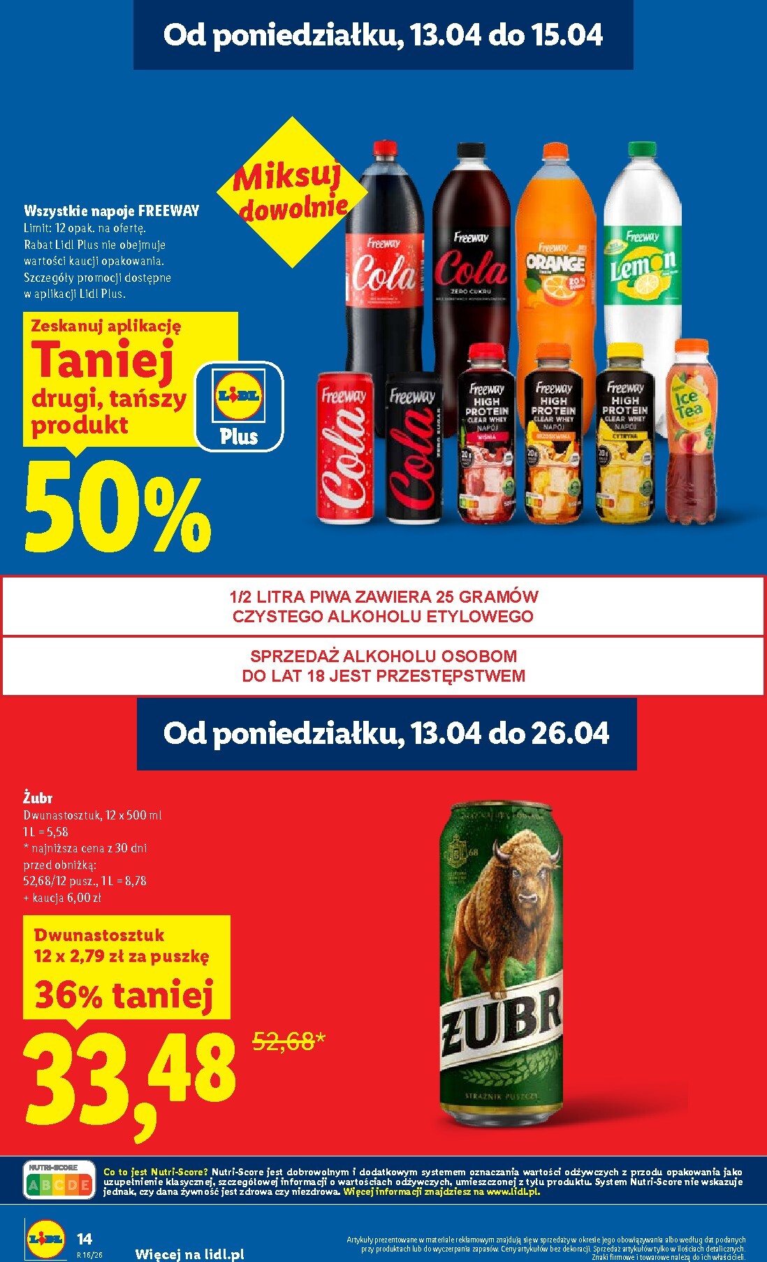 lidl - Nowa gazetka Lidl ważna od 13.04.2026 do 15.04.2026 - page: 14