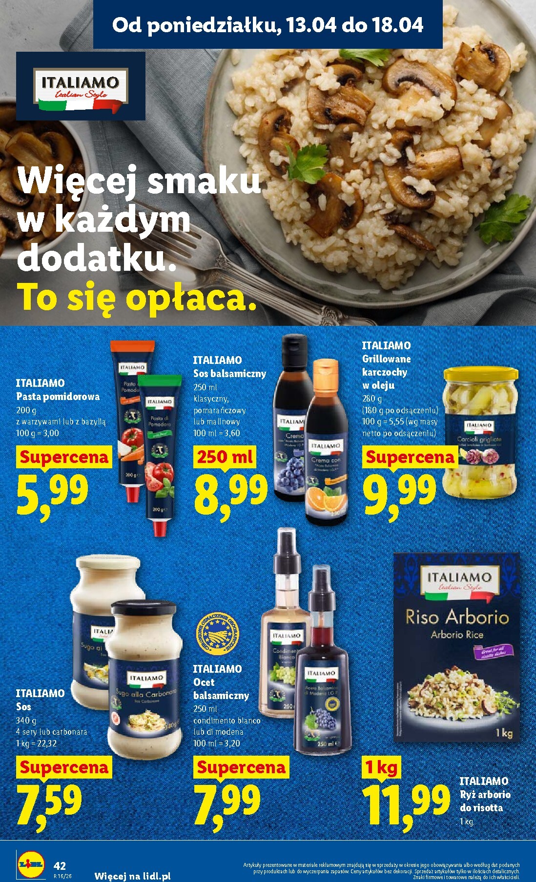 lidl - Nowa gazetka Lidl ważna od 13.04.2026 do 15.04.2026 - page: 42