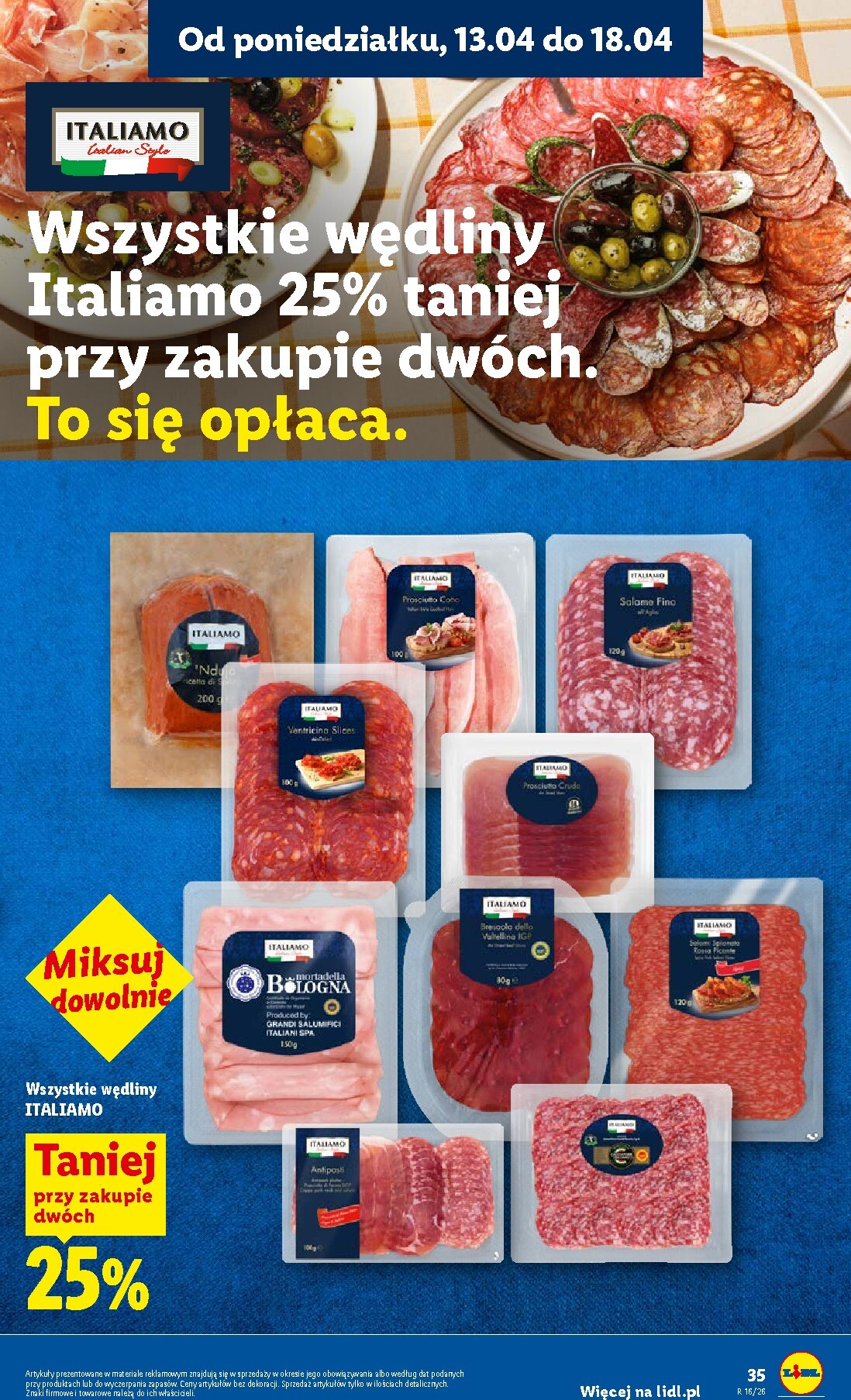 lidl - Nowa gazetka Lidl ważna od 13.04.2026 do 15.04.2026 - page: 35