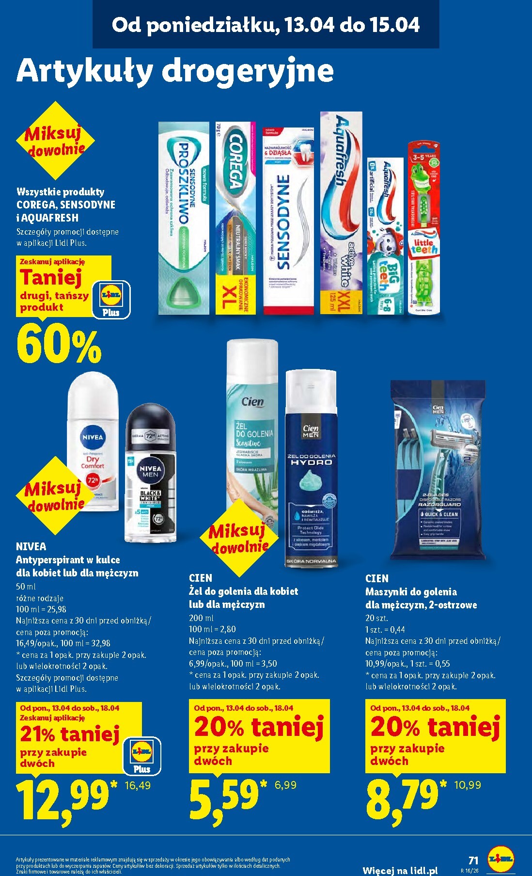 lidl - Nowa gazetka Lidl ważna od 13.04.2026 do 15.04.2026 - page: 77