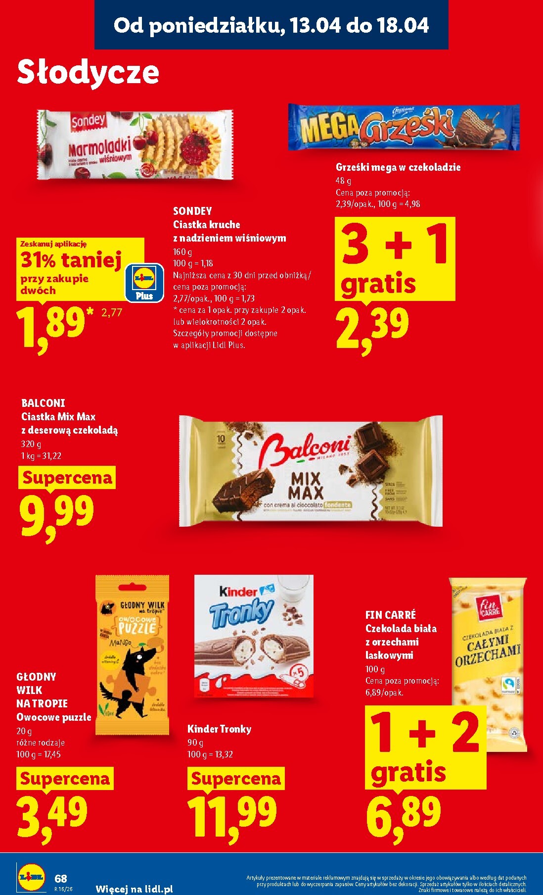 lidl - Nowa gazetka Lidl ważna od 13.04.2026 do 15.04.2026 - page: 74