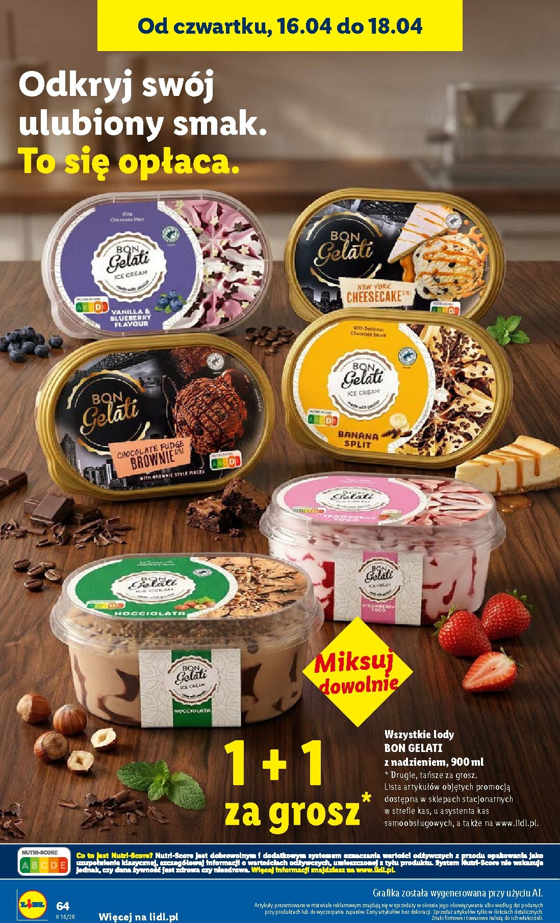 lidl - Nowa gazetka Lidl ważna od 16.04.2026 do 18.04.2026 - page: 64