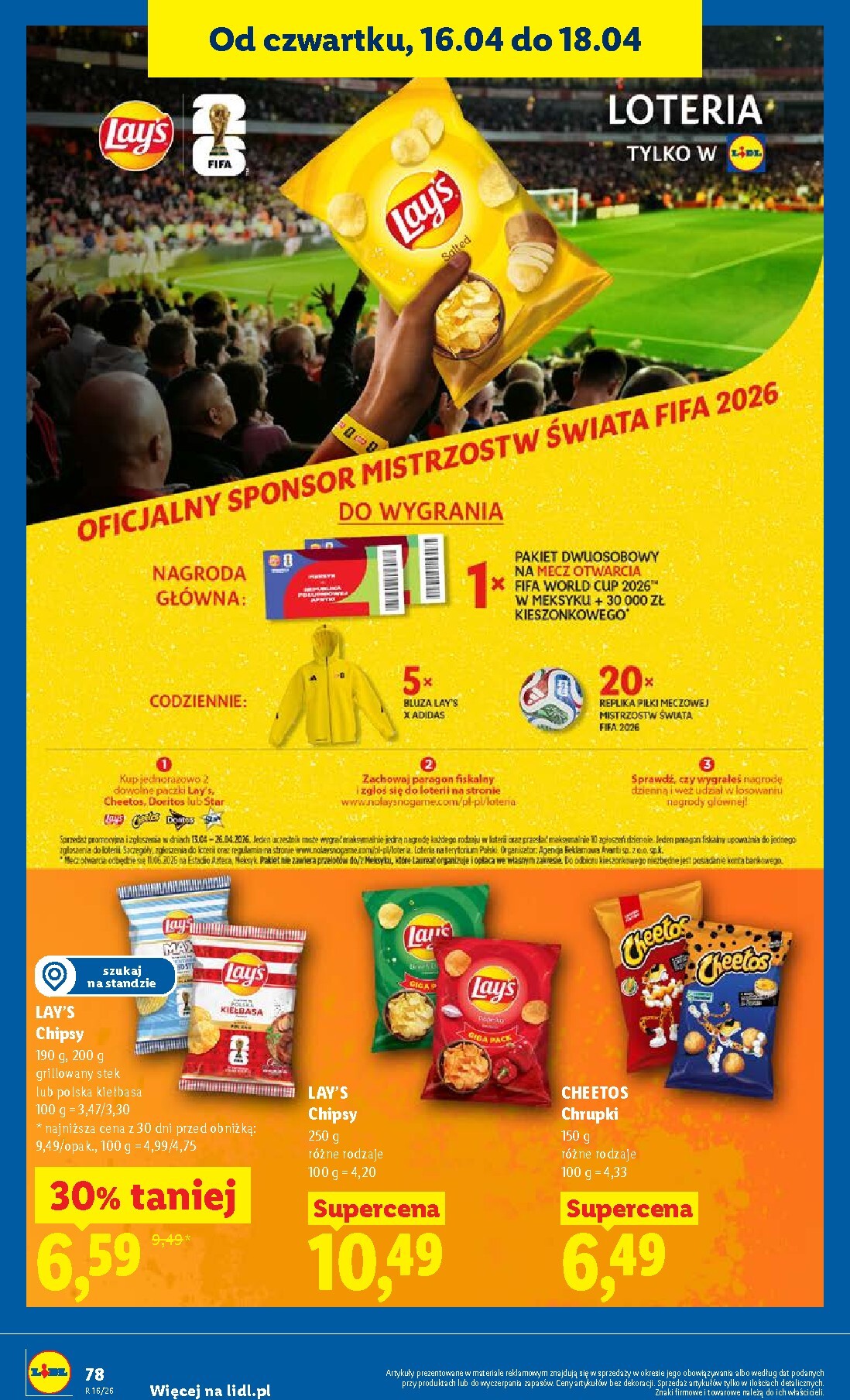 lidl - Nowa gazetka Lidl ważna od 16.04.2026 do 18.04.2026 - page: 78