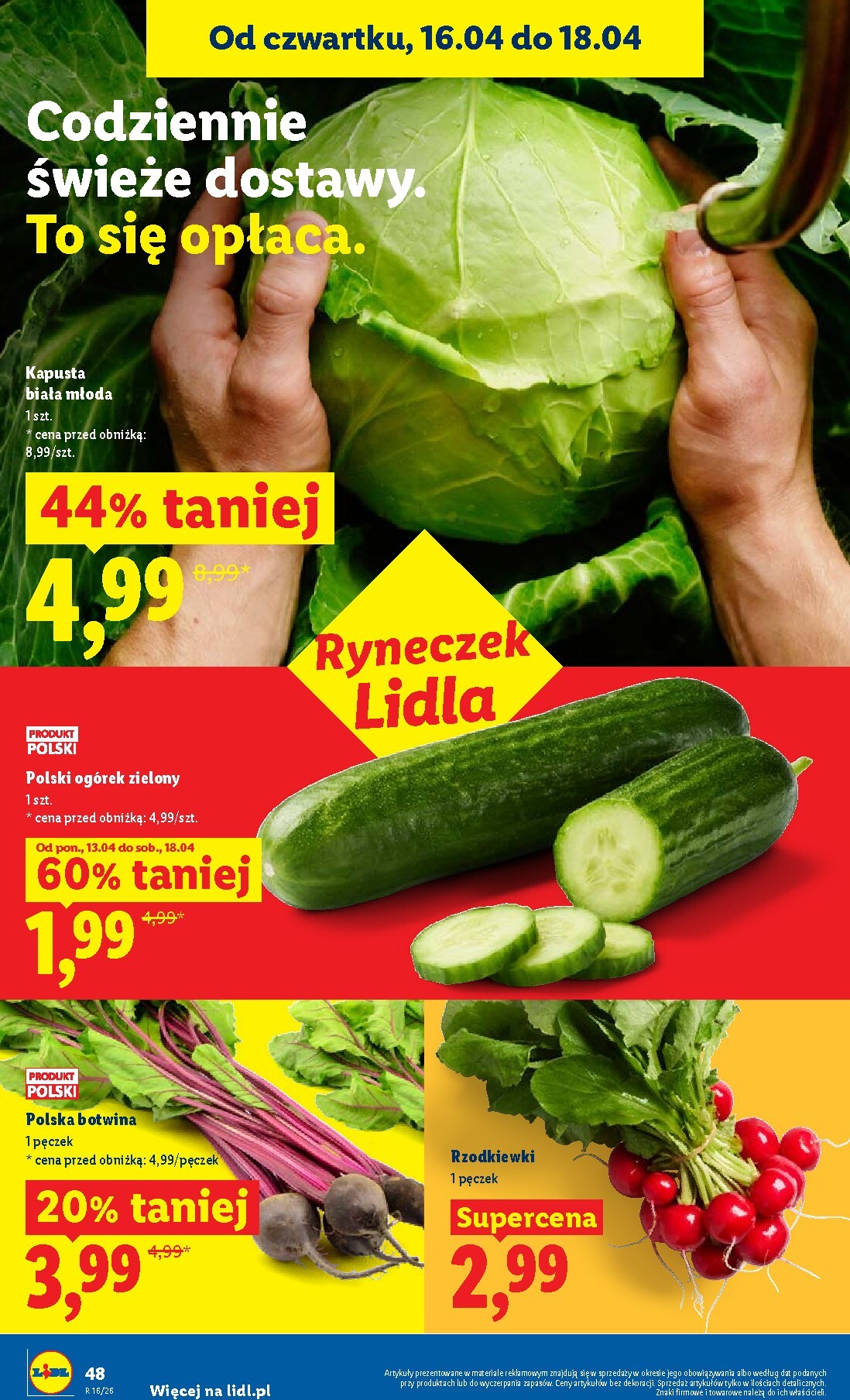 lidl - Nowa gazetka Lidl ważna od 16.04.2026 do 18.04.2026 - page: 48