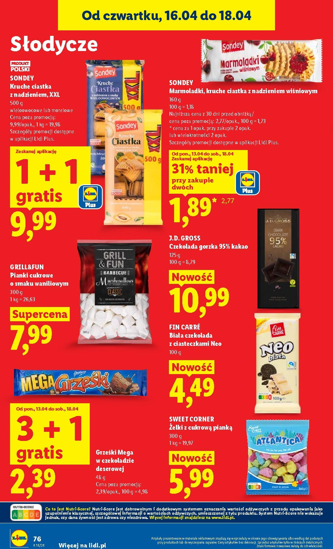 lidl - Nowa gazetka Lidl ważna od 16.04.2026 do 18.04.2026 - page: 76