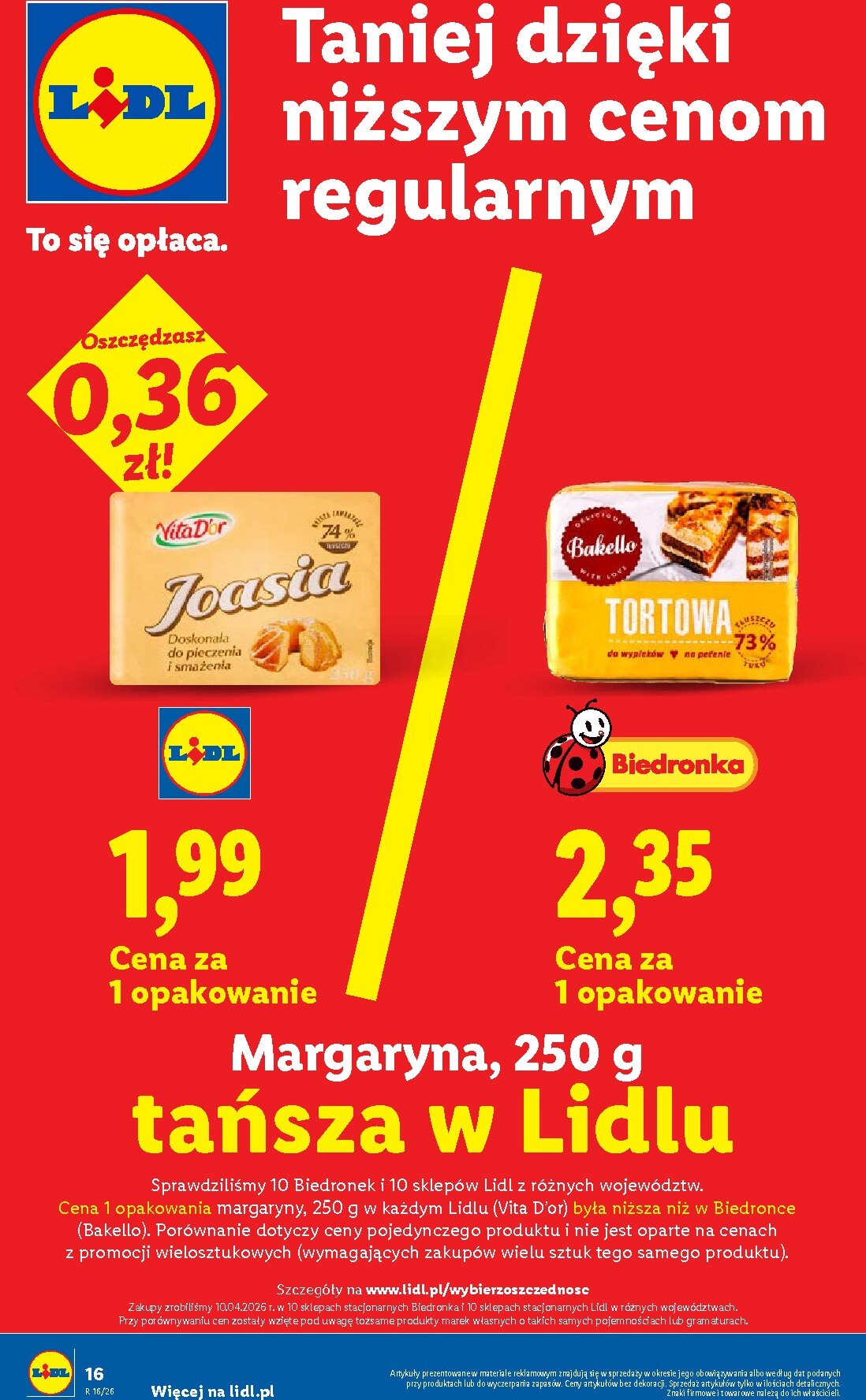 lidl - Nowa gazetka Lidl ważna od 16.04.2026 do 18.04.2026 - page: 16
