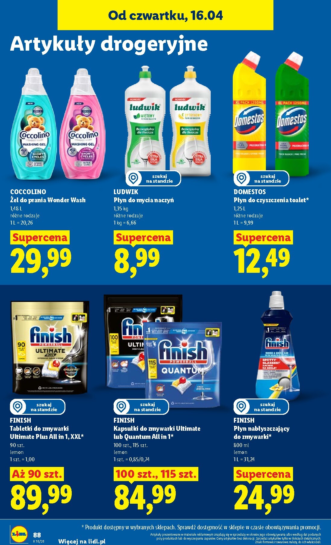 lidl - Nowa gazetka Lidl ważna od 16.04.2026 do 18.04.2026 - page: 88