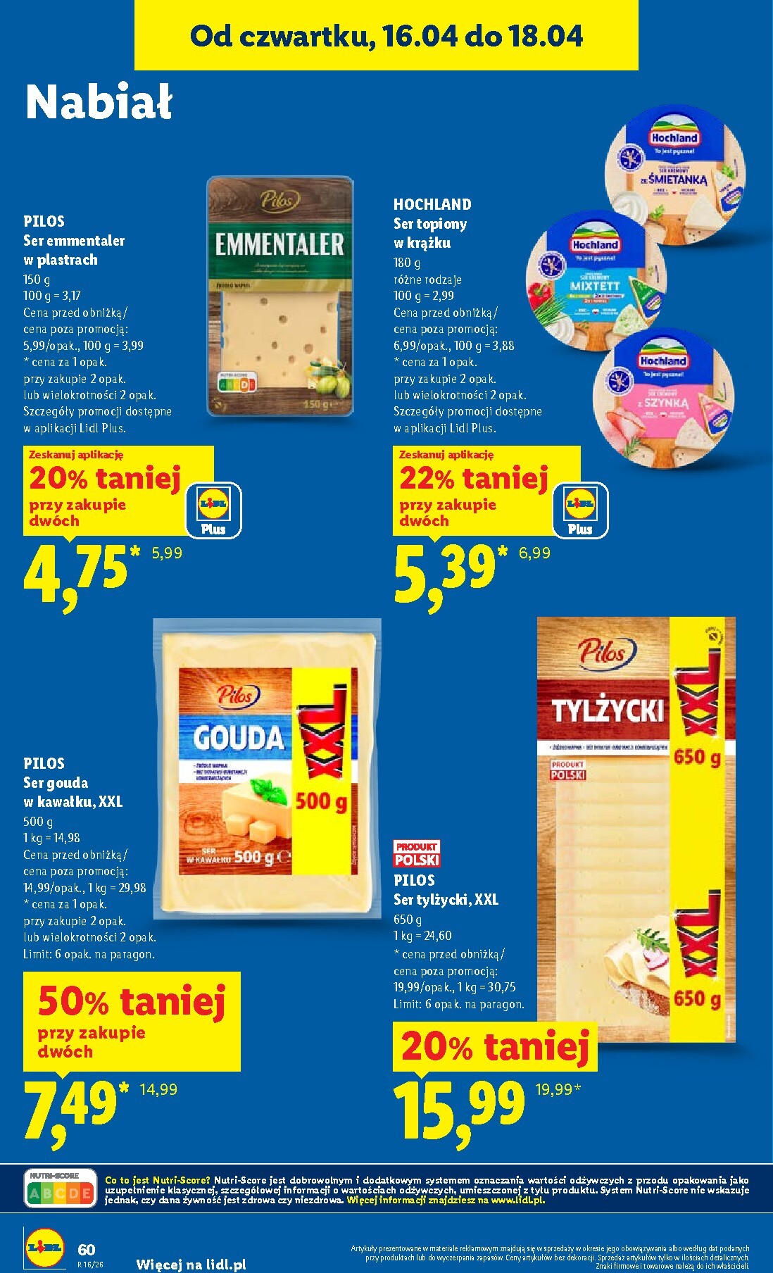 lidl - Nowa gazetka Lidl ważna od 16.04.2026 do 18.04.2026 - page: 60