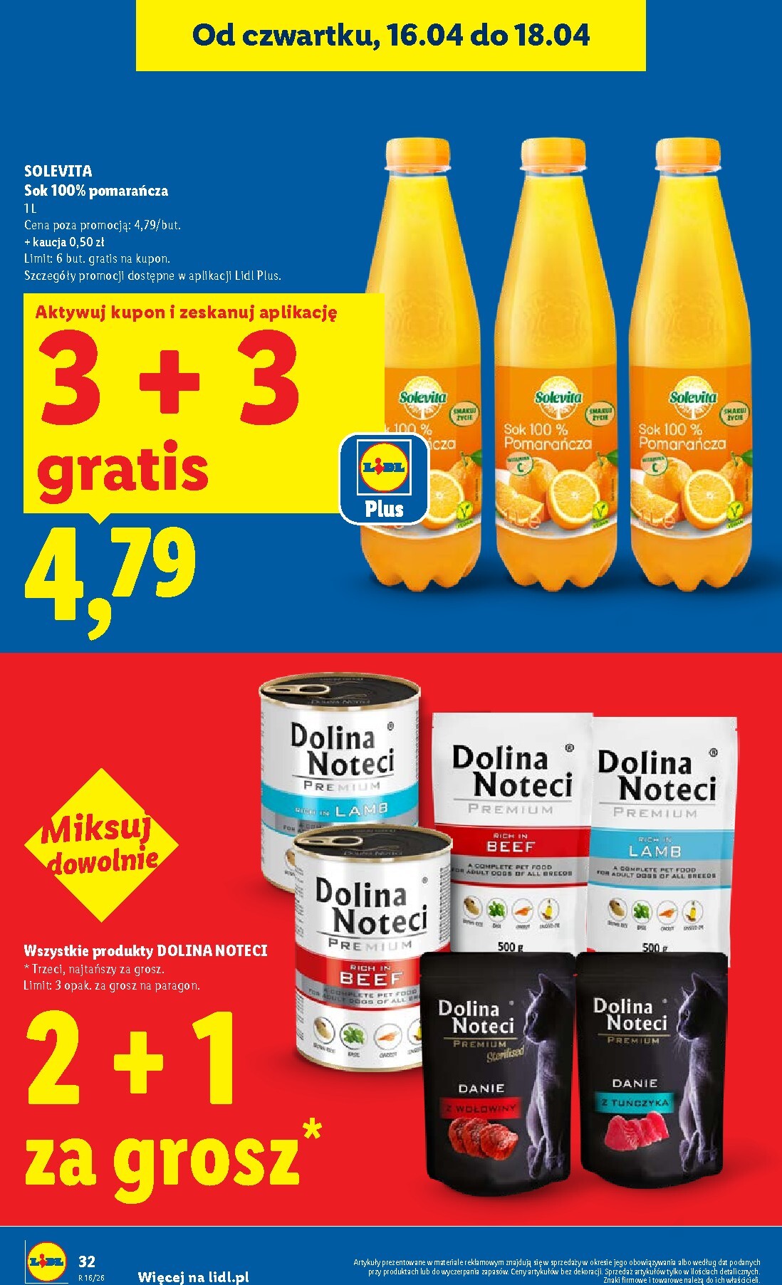 lidl - Aktualna gazetka Lidl ważna od 16.04.2026 do 18.04.2026 - page: 32
