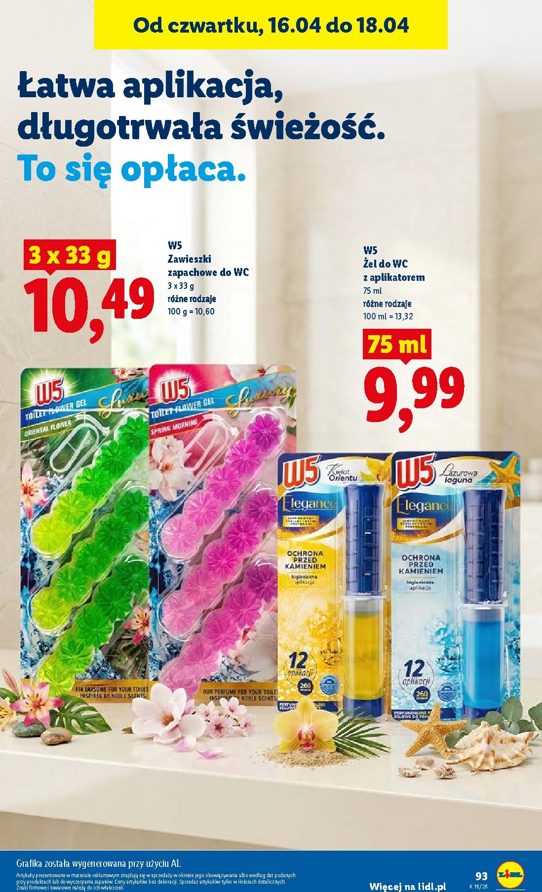 lidl - Aktualna gazetka Lidl ważna od 16.04.2026 do 18.04.2026 - page: 99