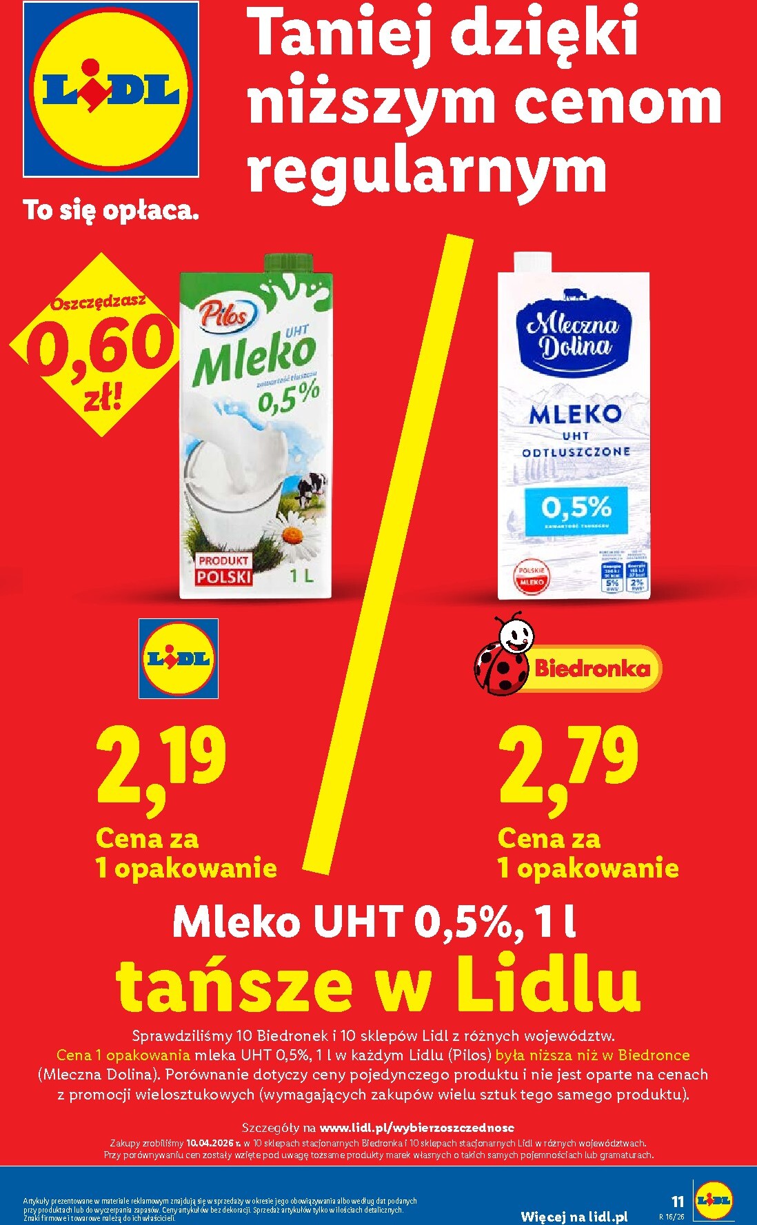 lidl - Aktualna gazetka Lidl ważna od 16.04.2026 do 18.04.2026 - page: 11