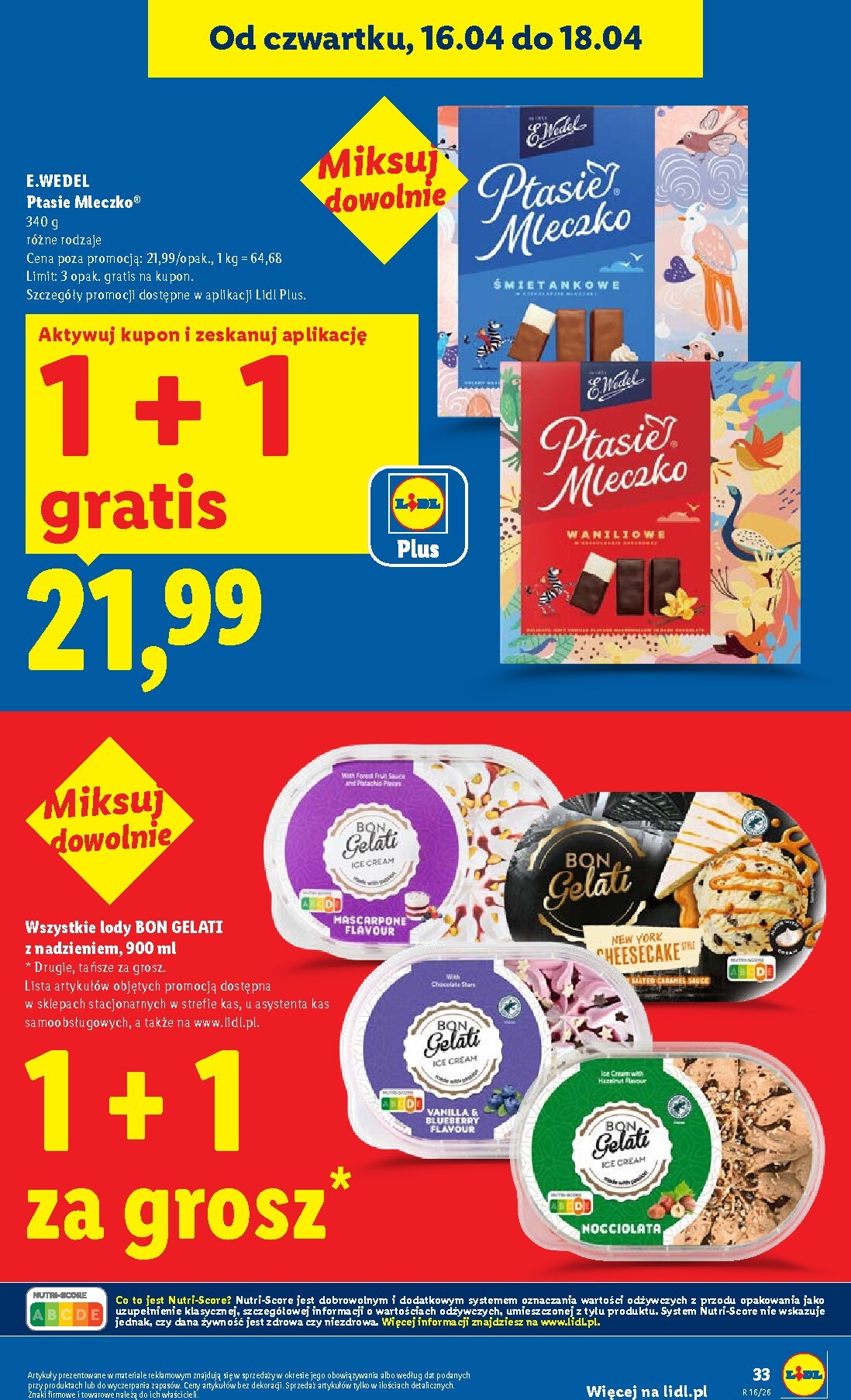 lidl - Aktualna gazetka Lidl ważna od 16.04.2026 do 18.04.2026 - page: 33