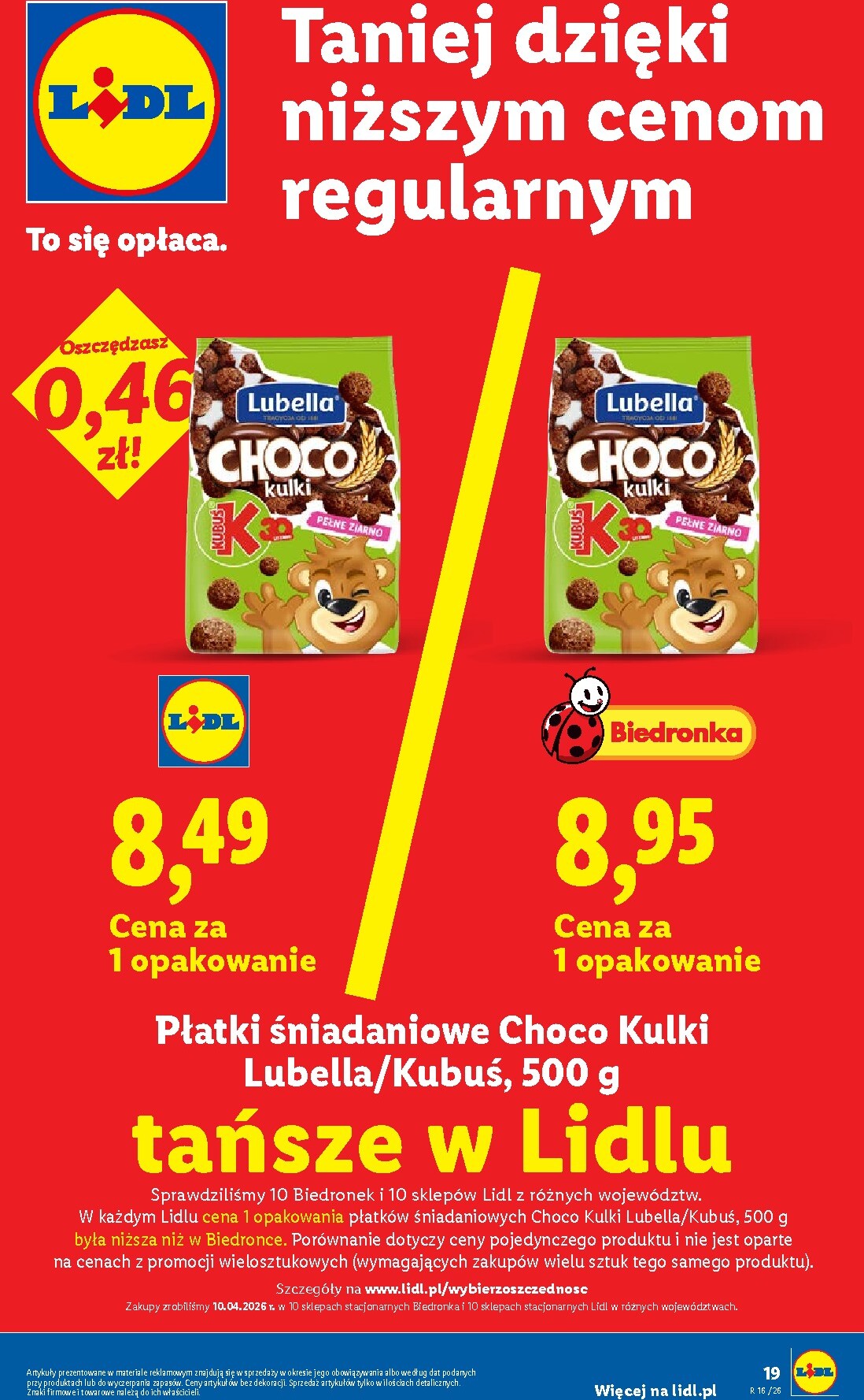 lidl - Aktualna gazetka Lidl ważna od 16.04.2026 do 18.04.2026 - page: 19