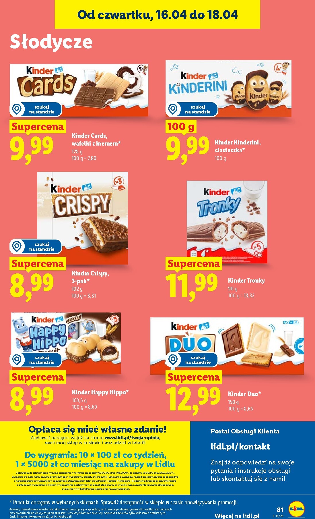 lidl - Aktualna gazetka Lidl ważna od 16.04.2026 do 18.04.2026 - page: 87