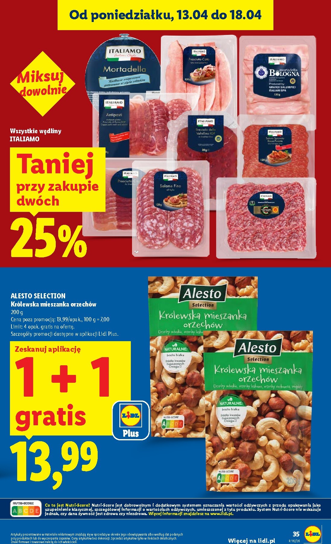 lidl - Aktualna gazetka Lidl ważna od 16.04.2026 do 18.04.2026 - page: 35