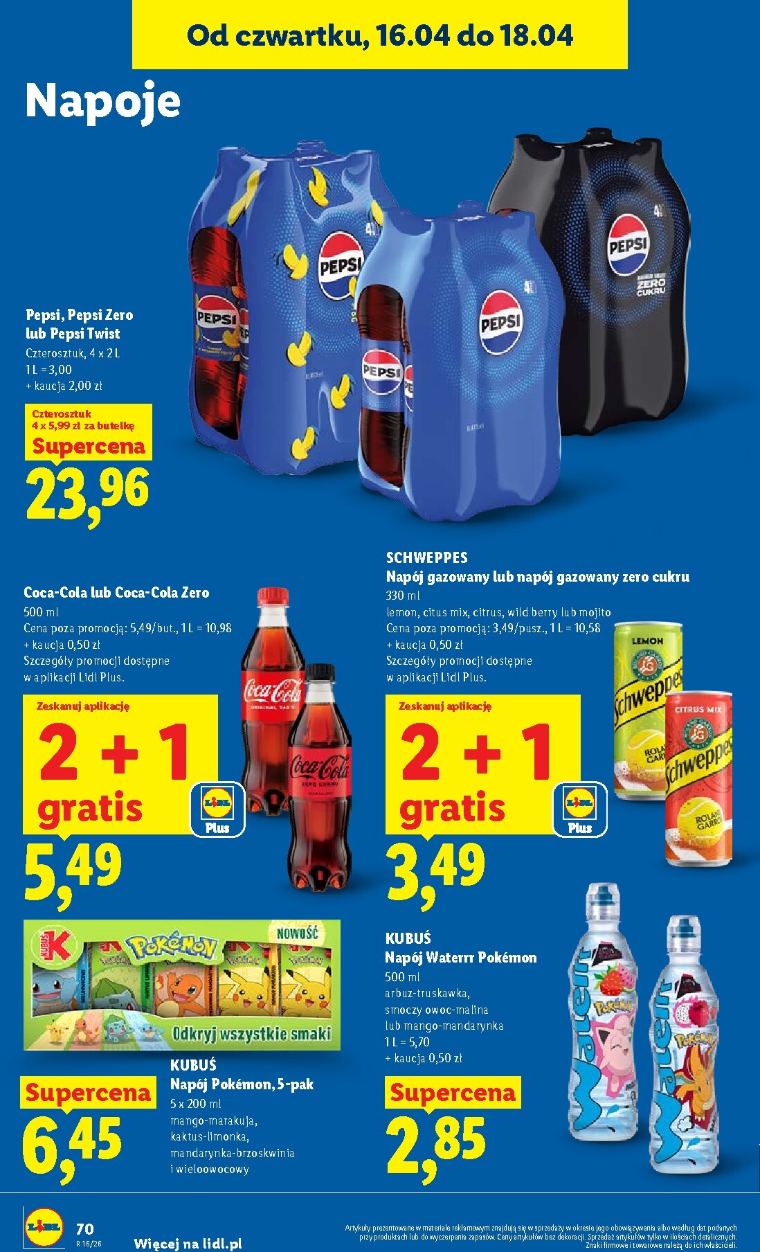 lidl - Aktualna gazetka Lidl ważna od 16.04.2026 do 18.04.2026 - page: 74