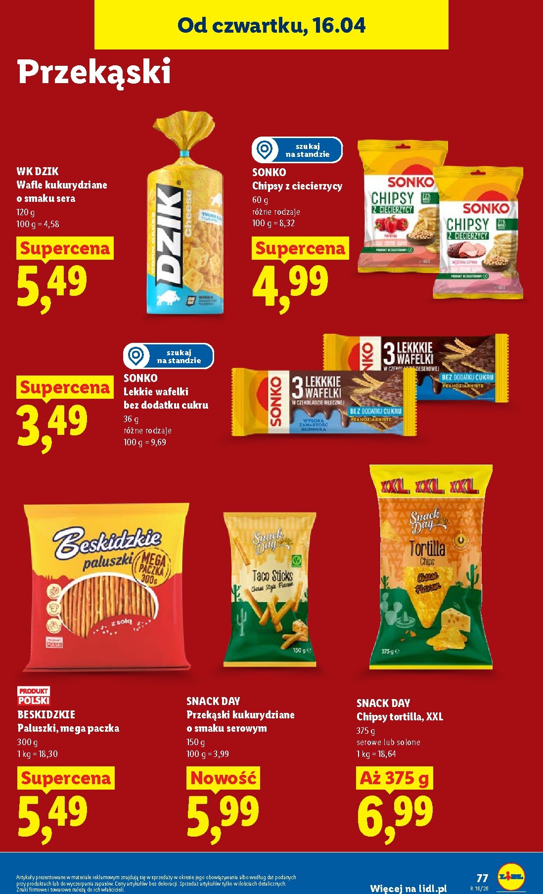 lidl - Aktualna gazetka Lidl ważna od 16.04.2026 do 18.04.2026 - page: 83