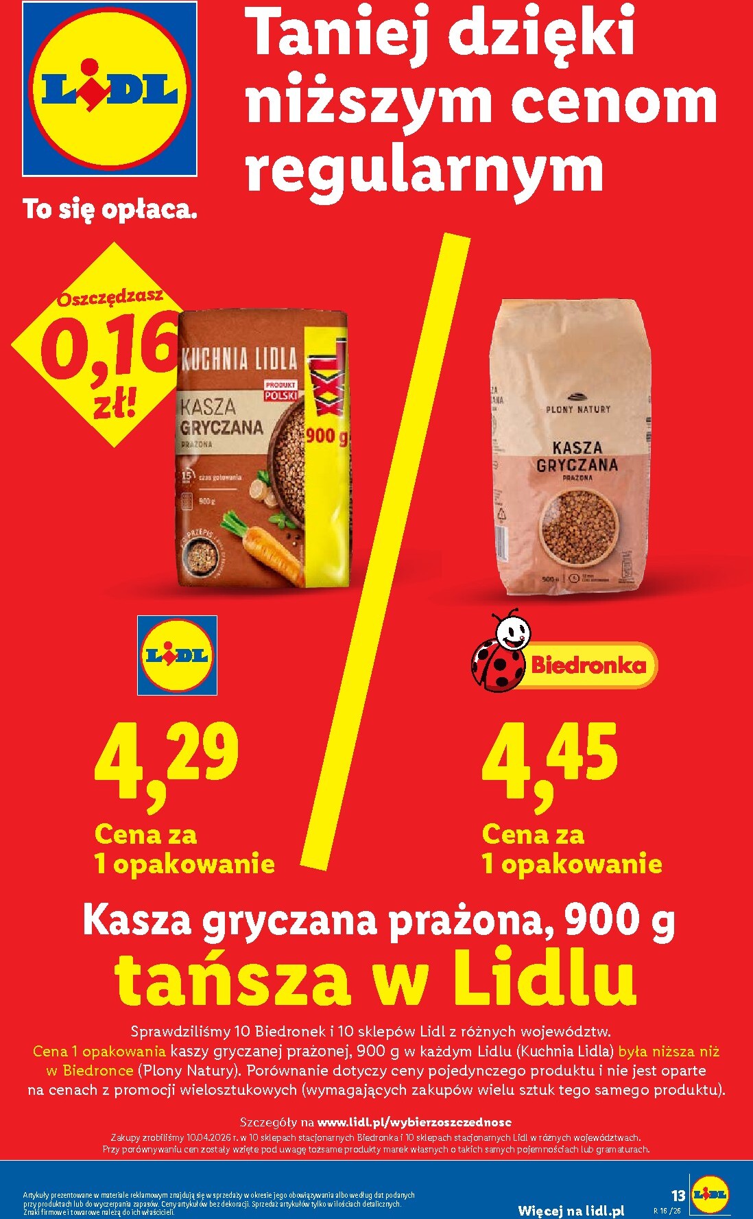 lidl - Nowa gazetka Lidl ważna od 20.04.2026 do 22.04.2026 - page: 13