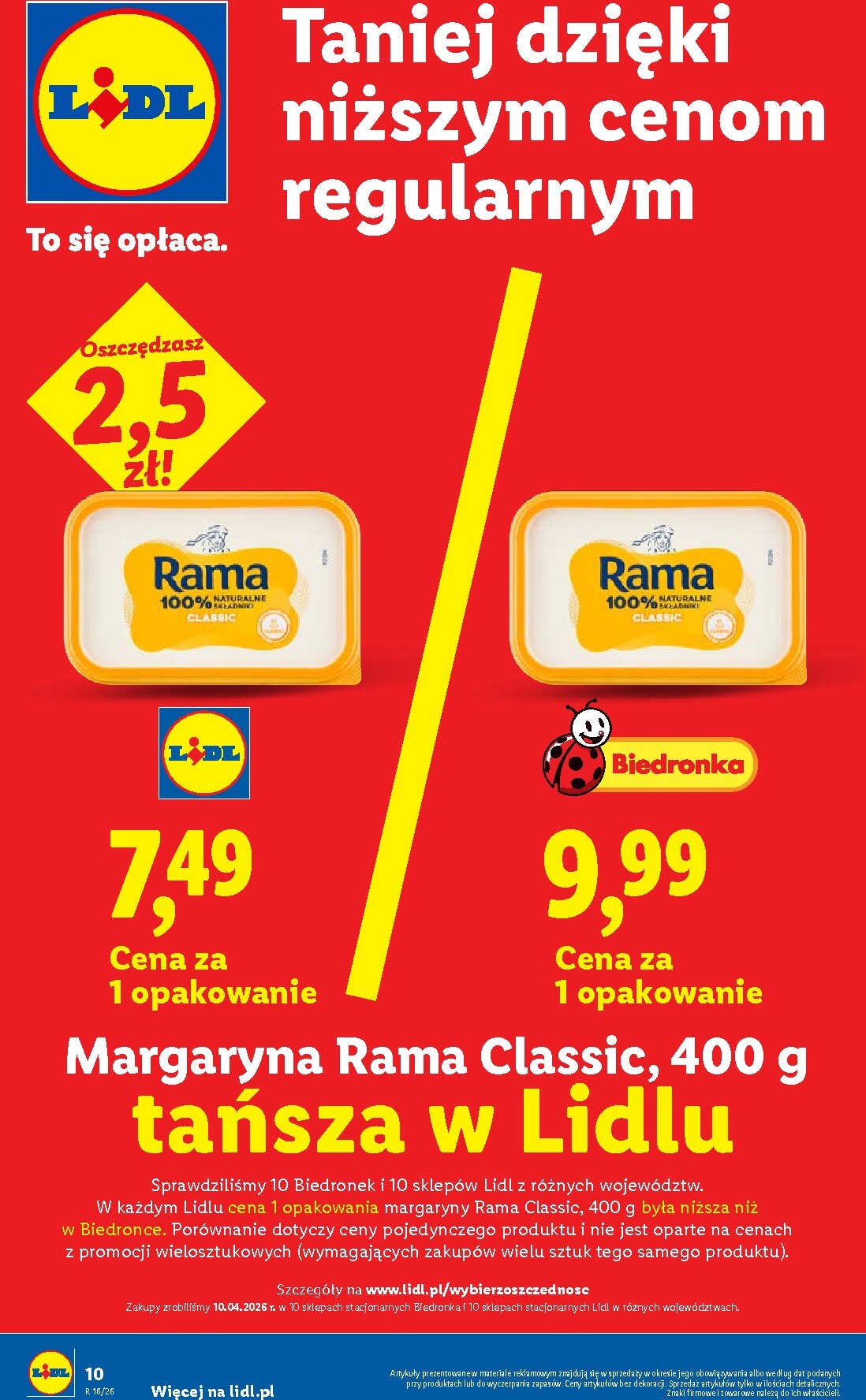 lidl - Nowa gazetka Lidl ważna od 20.04.2026 do 22.04.2026 - page: 10