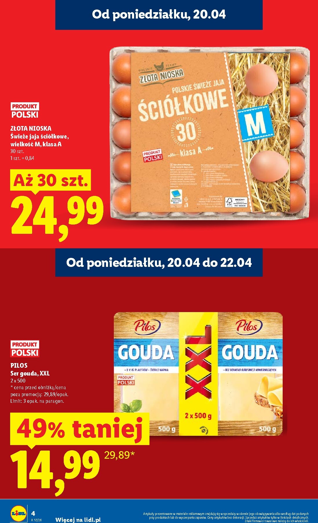 lidl - Nowa gazetka Lidl ważna od 20.04.2026 do 22.04.2026 - page: 4