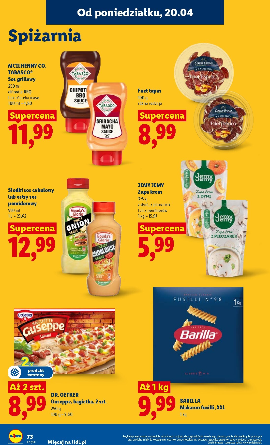 lidl - Nowa gazetka Lidl ważna od 20.04.2026 do 22.04.2026 - page: 76