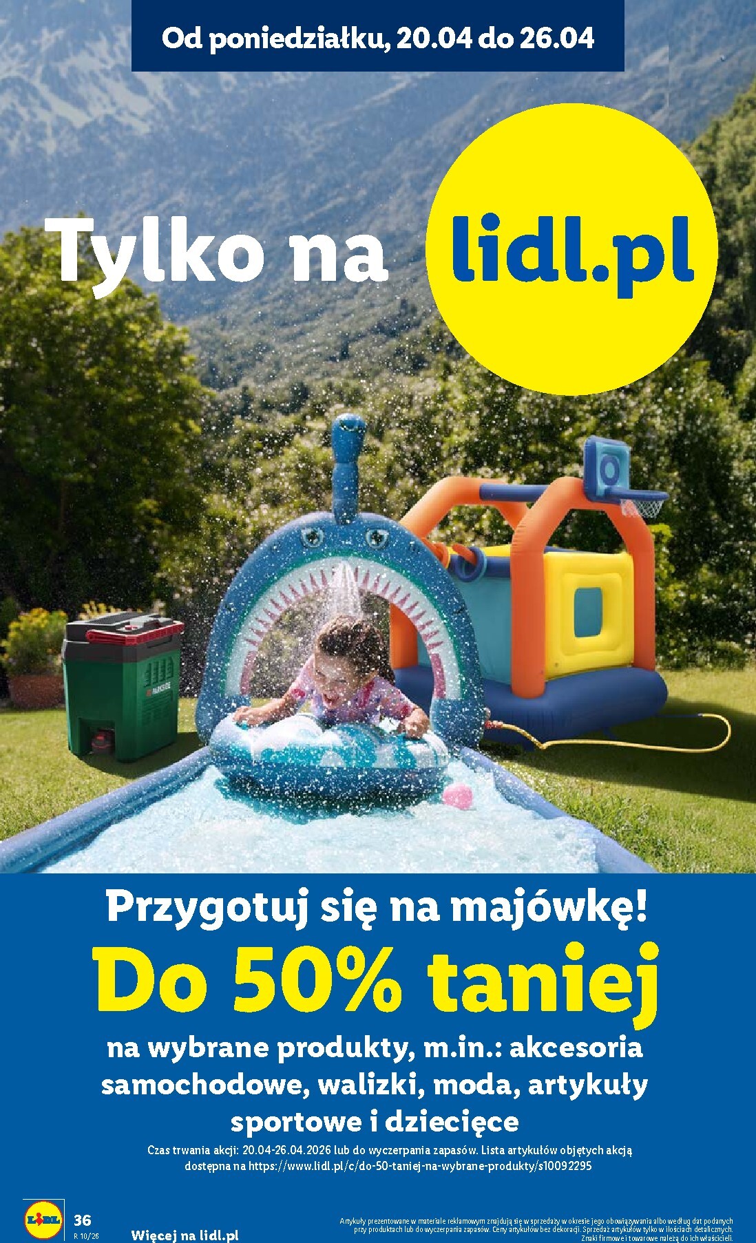 lidl - Nowa gazetka Lidl ważna od 20.04.2026 do 22.04.2026 - page: 36