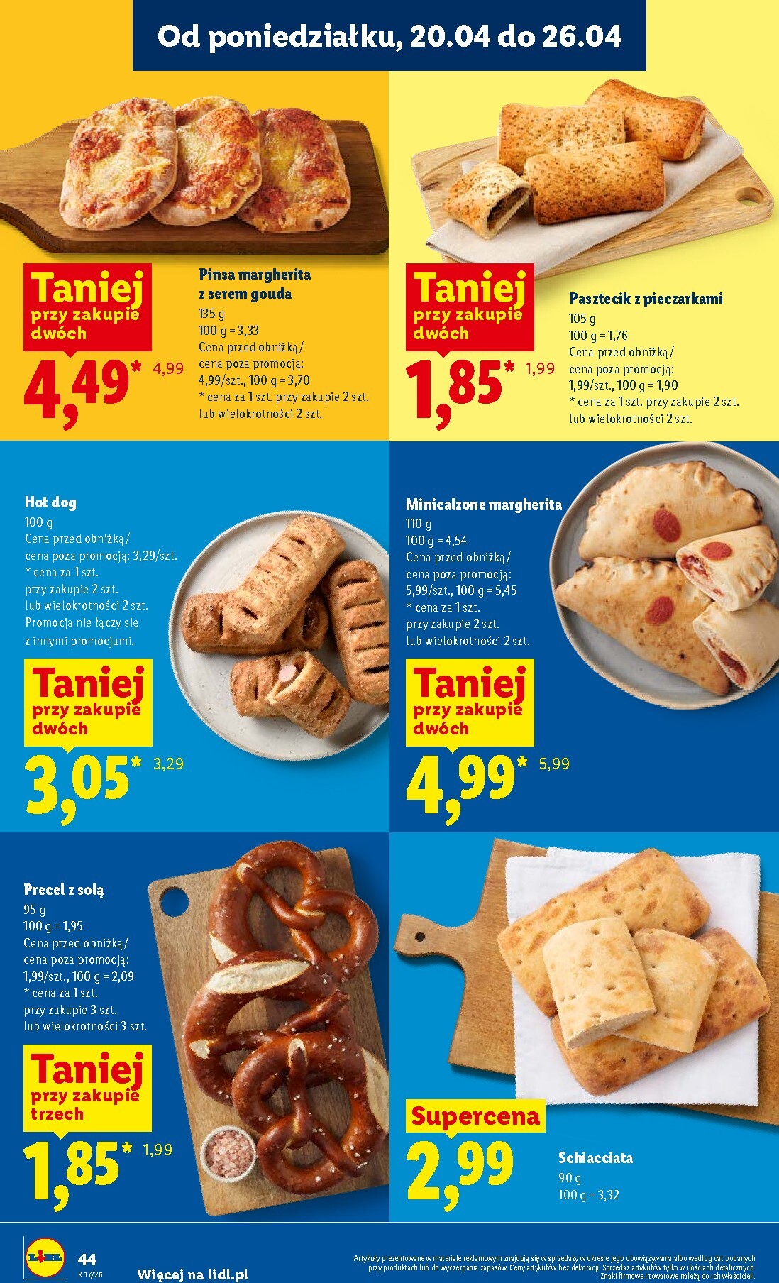 lidl - Nowa gazetka Lidl ważna od 20.04.2026 do 22.04.2026 - page: 44
