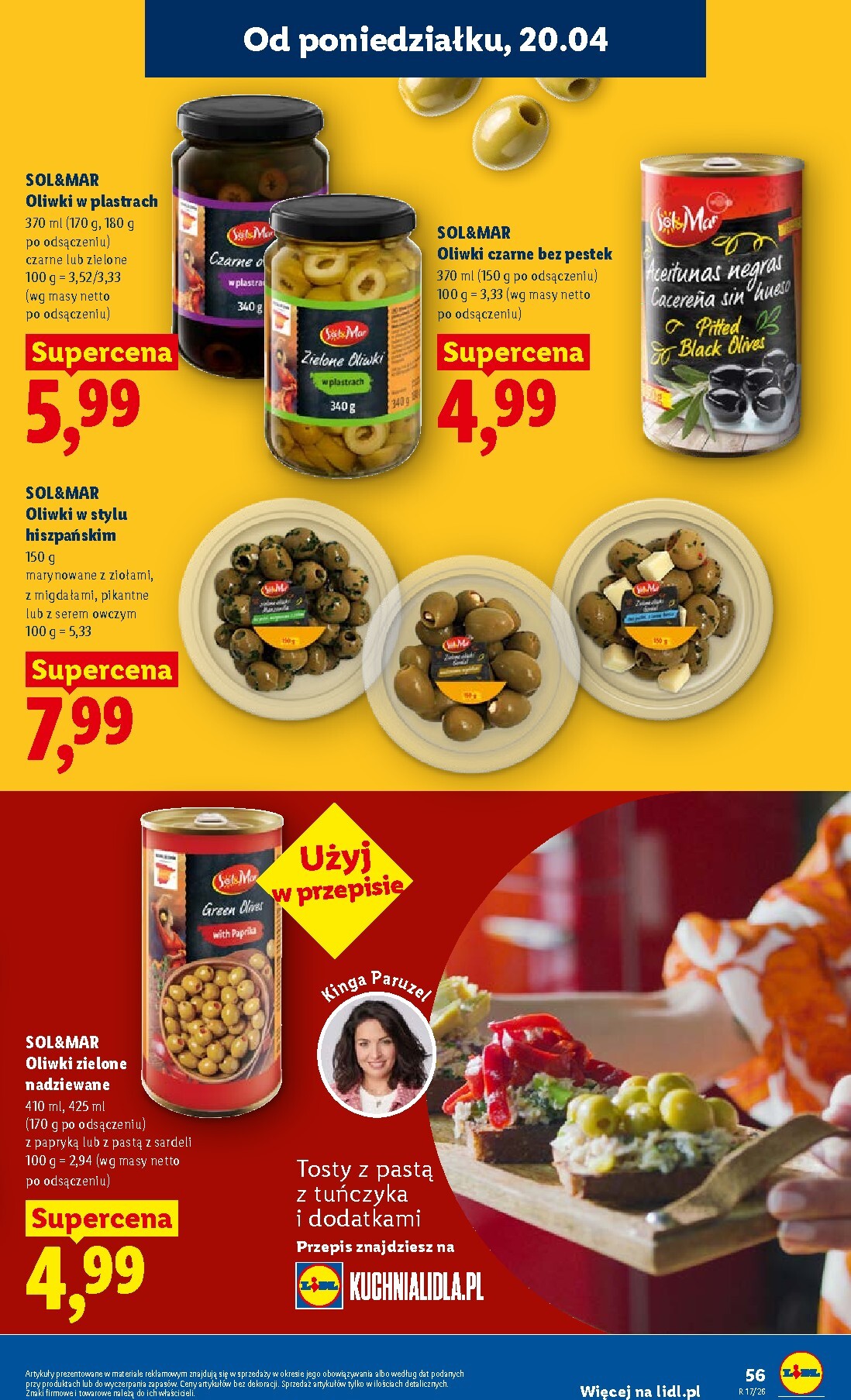 lidl - Nowa gazetka Lidl ważna od 20.04.2026 do 22.04.2026 - page: 57