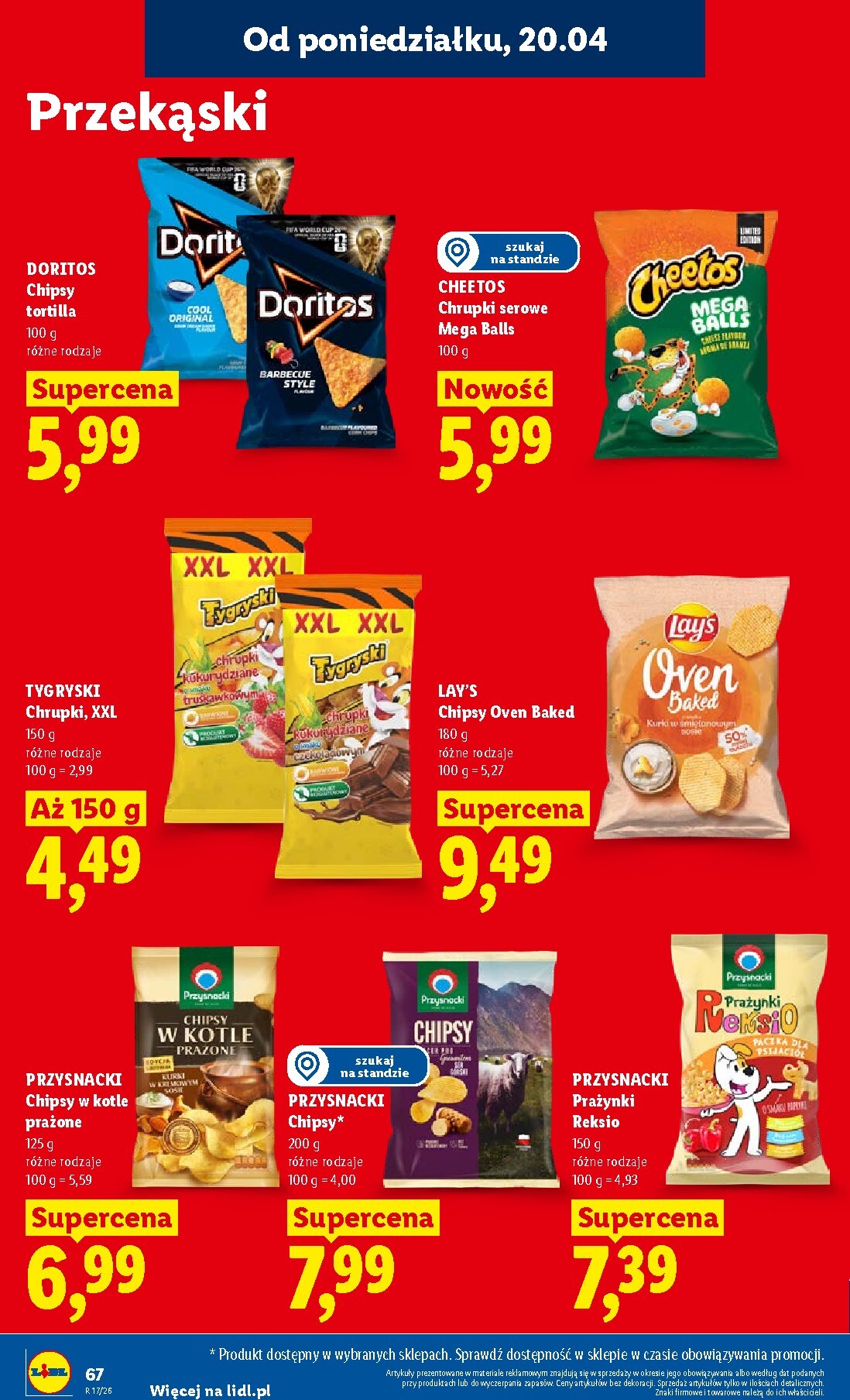 lidl - Nowa gazetka Lidl ważna od 20.04.2026 do 22.04.2026 - page: 70