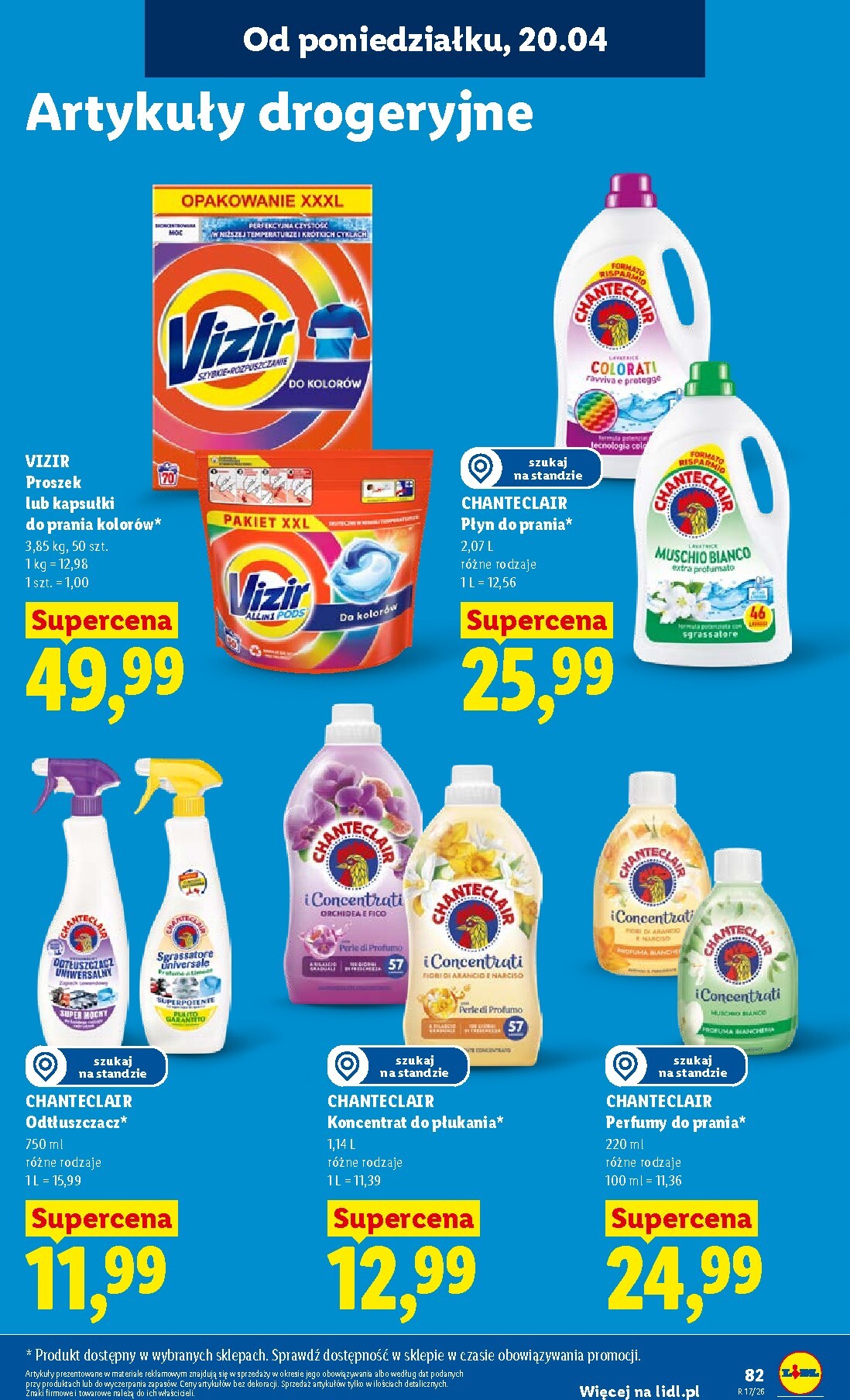 lidl - Nowa gazetka Lidl ważna od 20.04.2026 do 22.04.2026 - page: 85