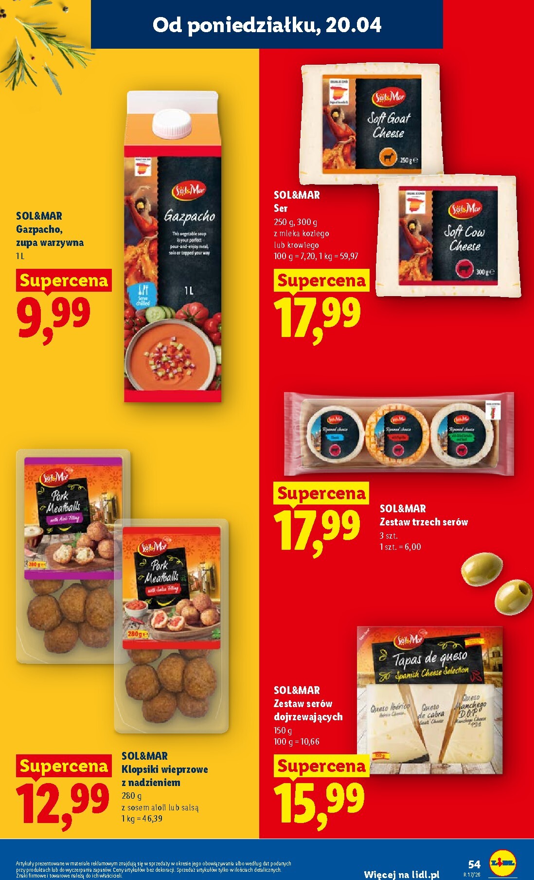 lidl - Nowa gazetka Lidl ważna od 20.04.2026 do 22.04.2026 - page: 55