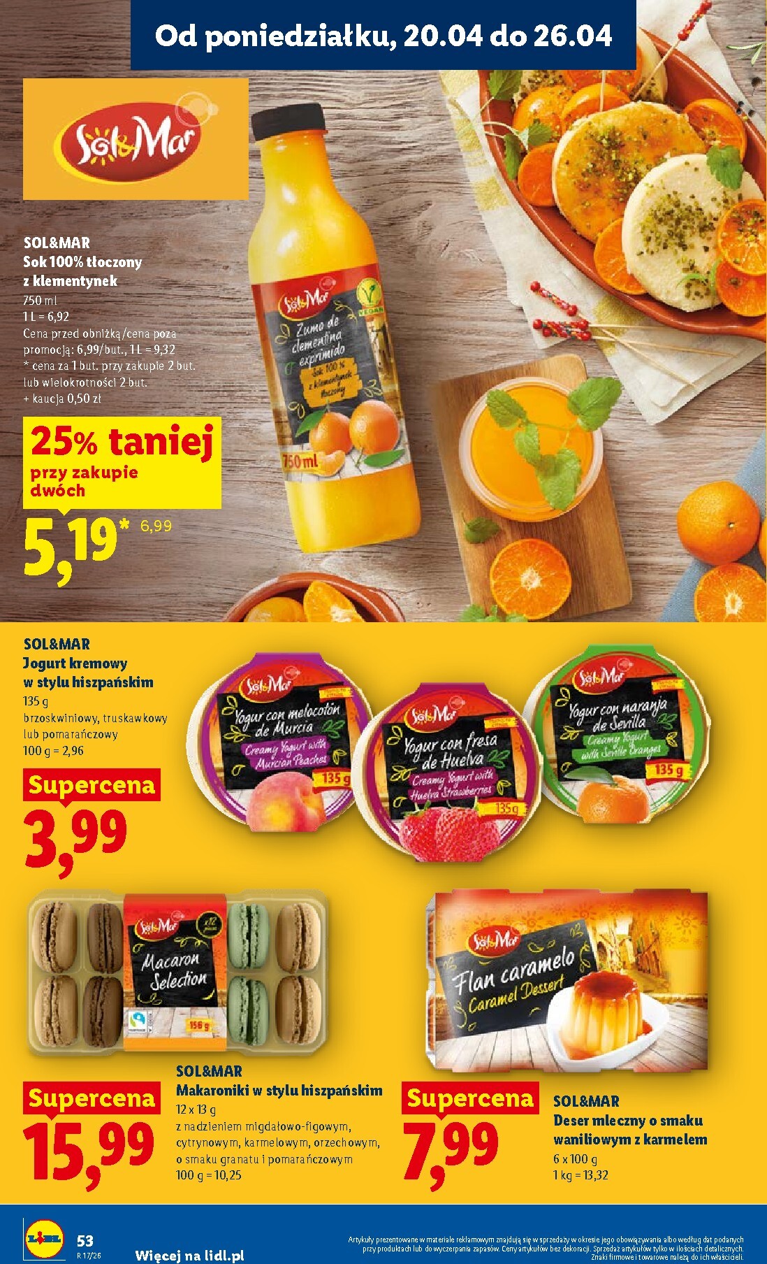 lidl - Nowa gazetka Lidl ważna od 20.04.2026 do 22.04.2026 - page: 54