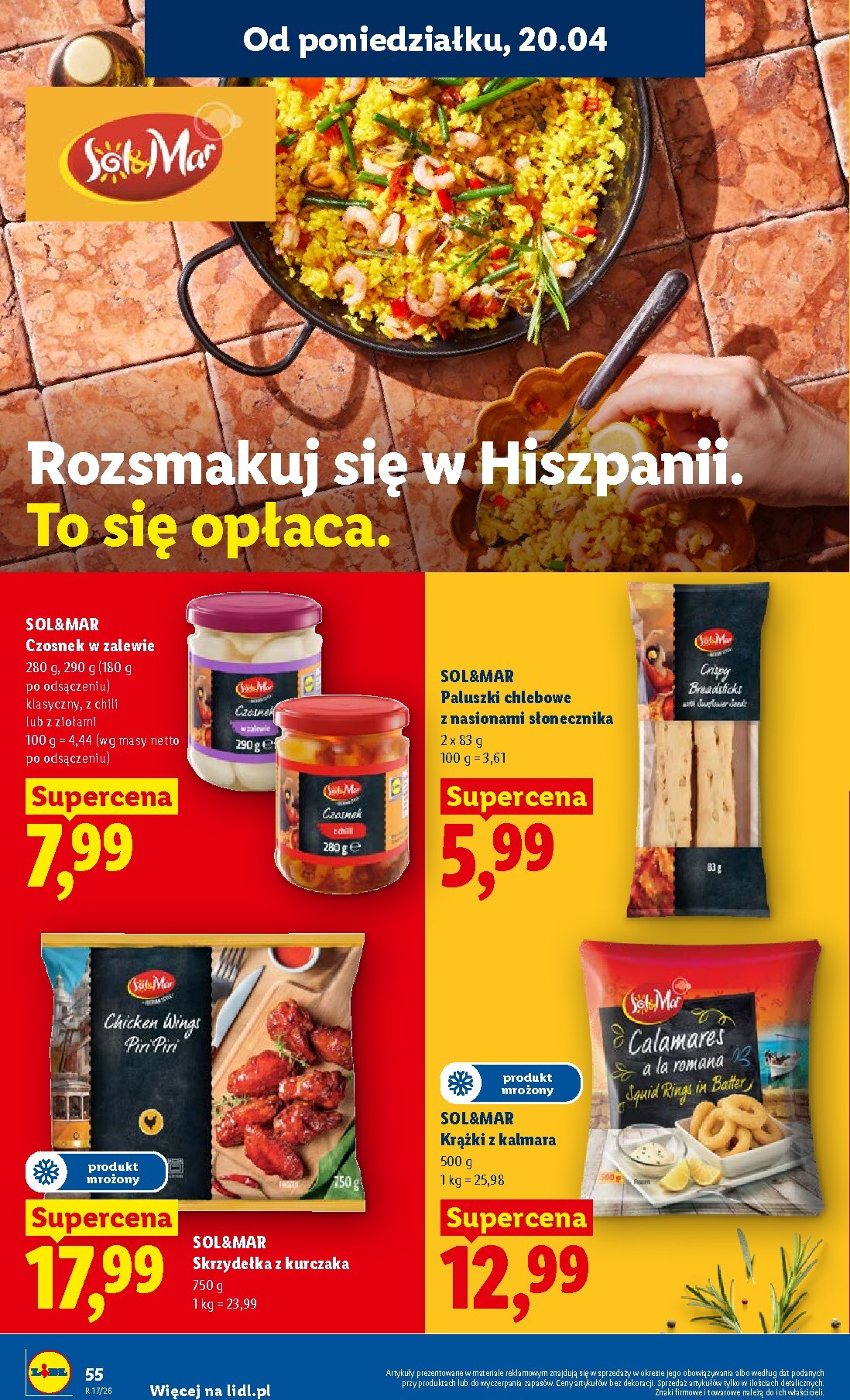 lidl - Nowa gazetka Lidl ważna od 20.04.2026 do 22.04.2026 - page: 56