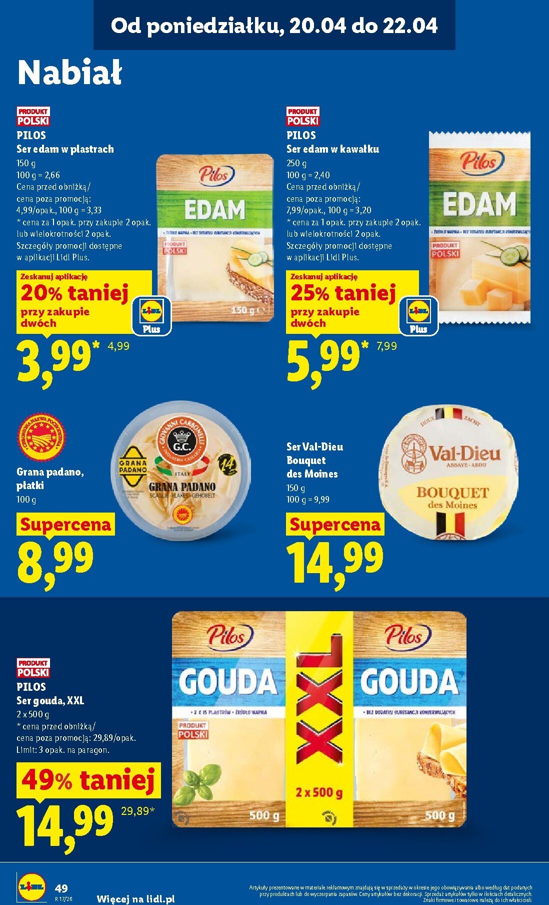 lidl - Nowa gazetka Lidl ważna od 20.04.2026 do 22.04.2026 - page: 50