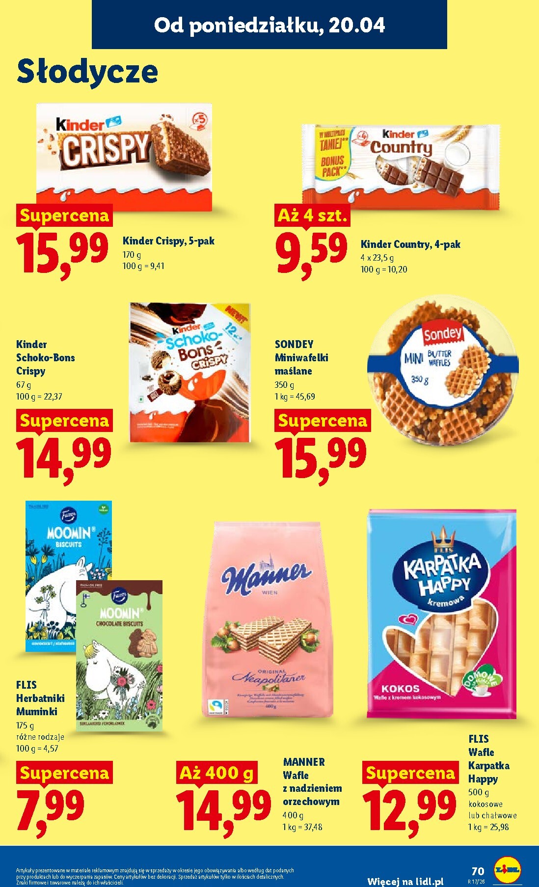 lidl - Nowa gazetka Lidl ważna od 20.04.2026 do 22.04.2026 - page: 73