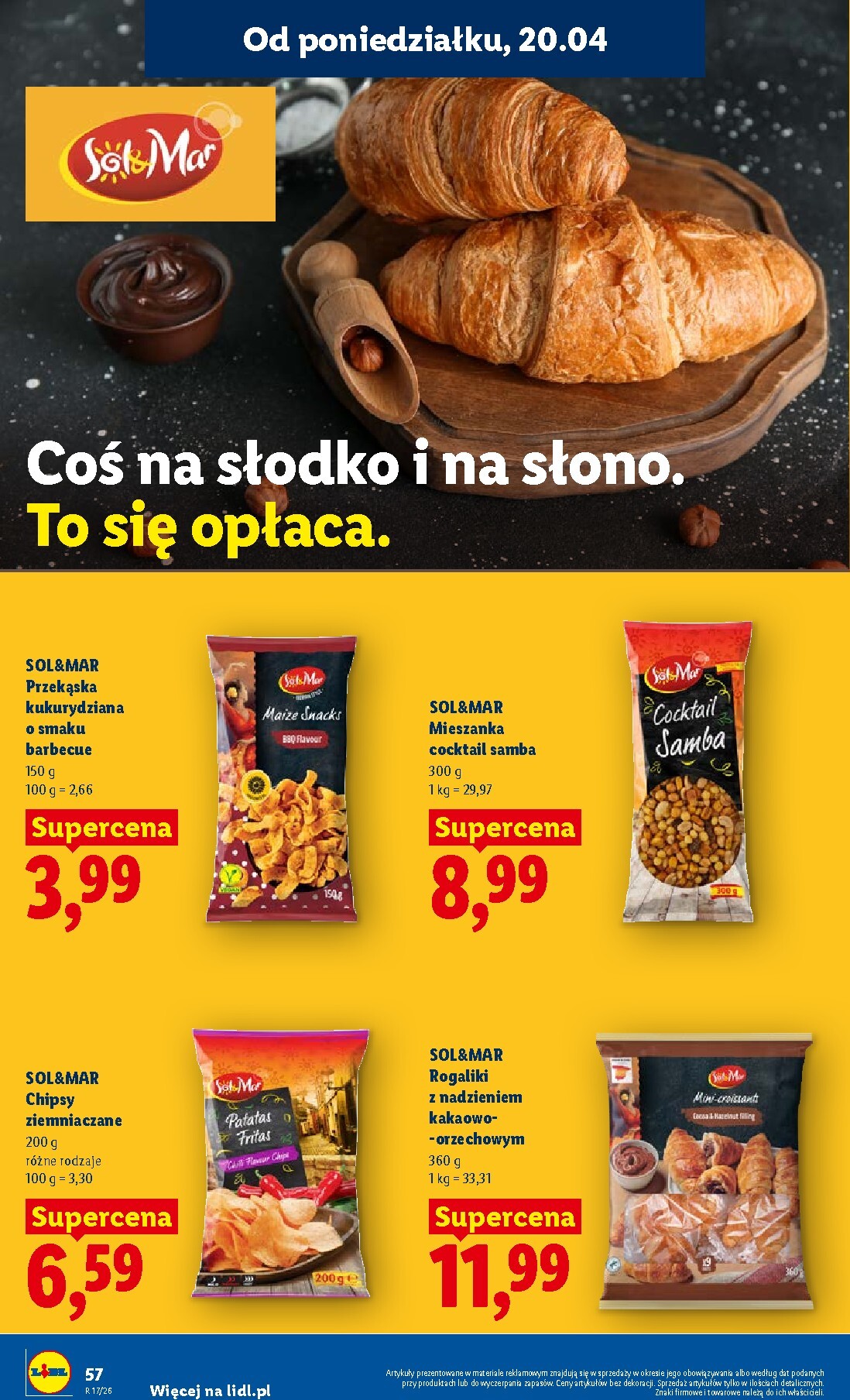 lidl - Nowa gazetka Lidl ważna od 20.04.2026 do 22.04.2026 - page: 58