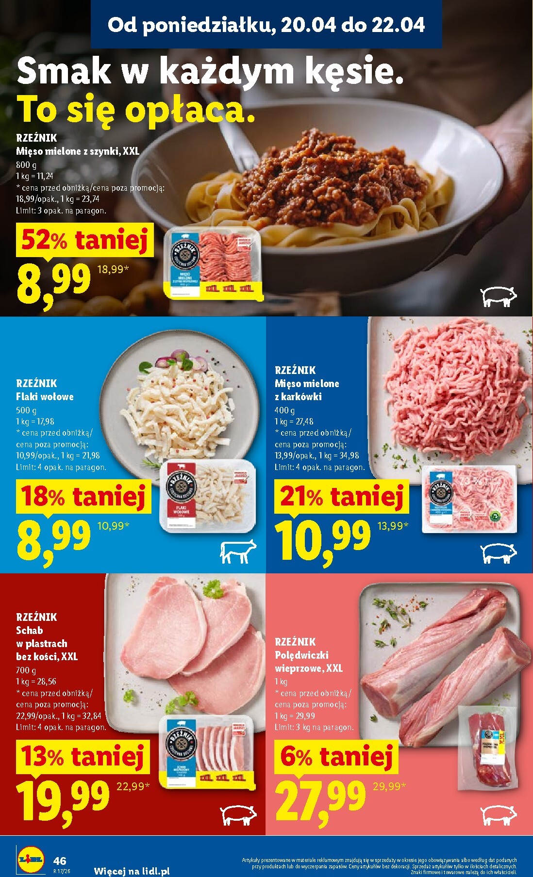 lidl - Nowa gazetka Lidl ważna od 20.04.2026 do 22.04.2026 - page: 46