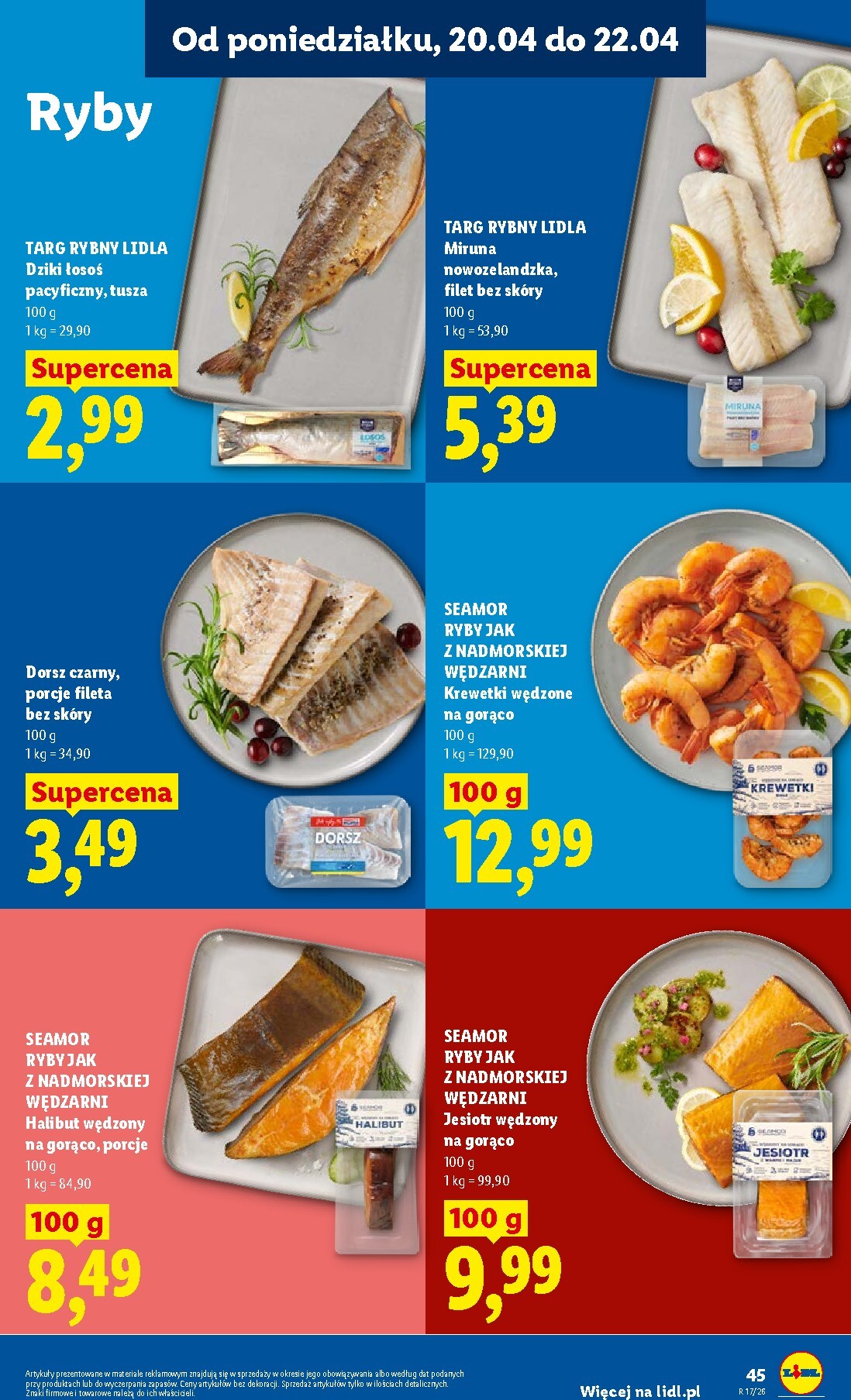 lidl - Nowa gazetka Lidl ważna od 20.04.2026 do 22.04.2026 - page: 45